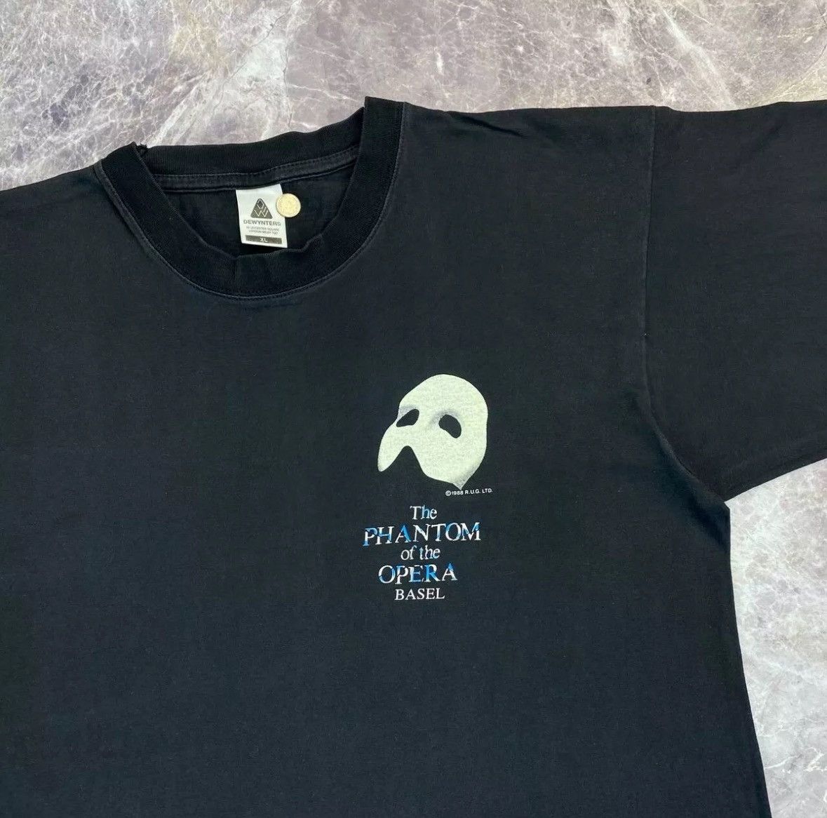 Kanye West × Vintage Vintage 1986 The Phantom of the Opera Production Shirt Black Size US XL / EU 56 / 4 - 8 Thumbnail