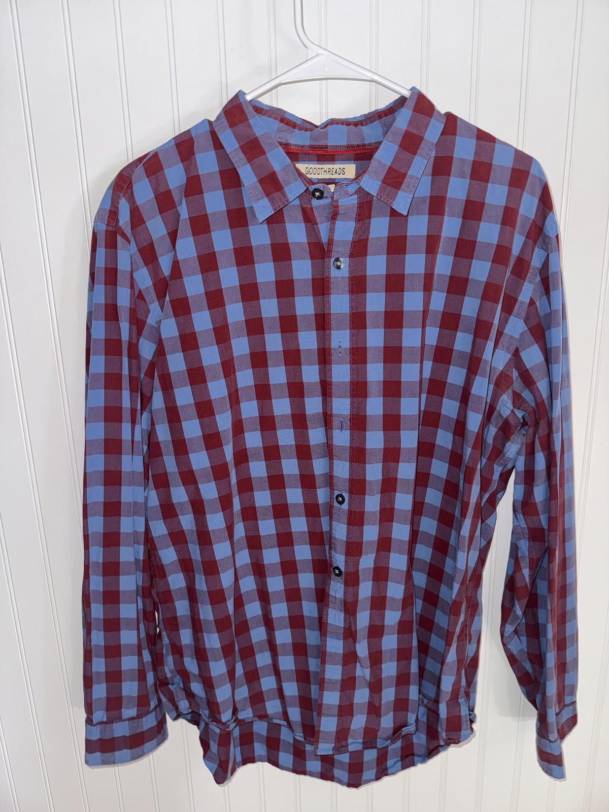 Other Goodthreads Men's XL Plaid Button-Up Shirt Size US XL / EU 56 / 4 - 1 Thumbnail