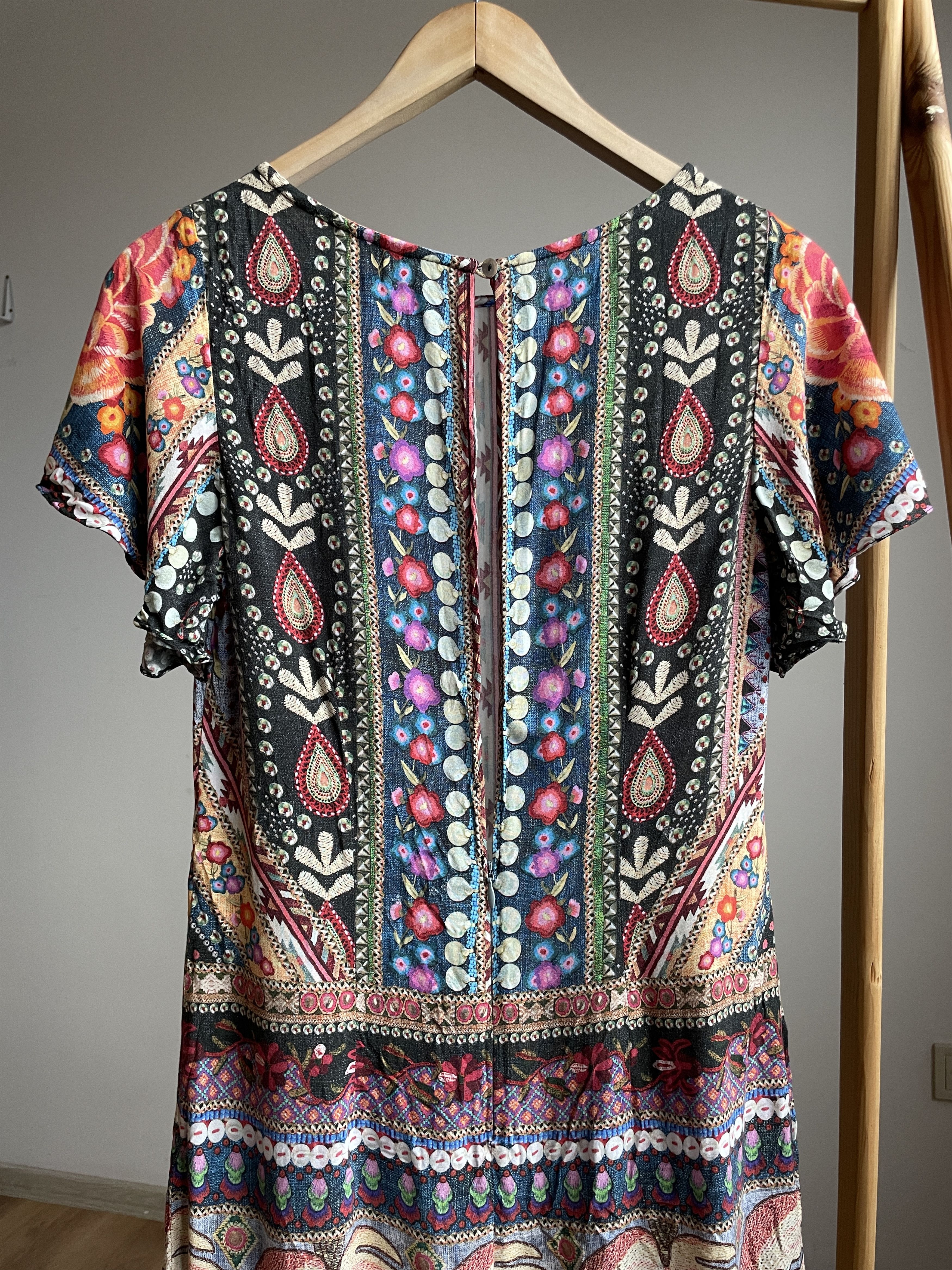 Farm Rio Farm Rio Short Sleeve Tunic Dress Size P Size S / US 4 / IT 40 - 4 Thumbnail