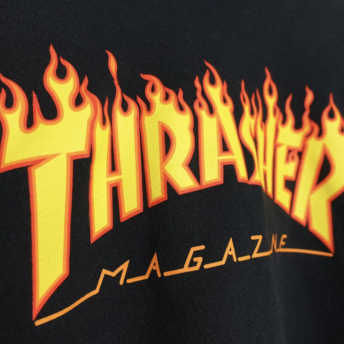 Thrasher × Vintage Vintage Y2K Black Thrasher Skateboard Magazine Hoodie Size US M / EU 48-50 / 2 - 5 Thumbnail