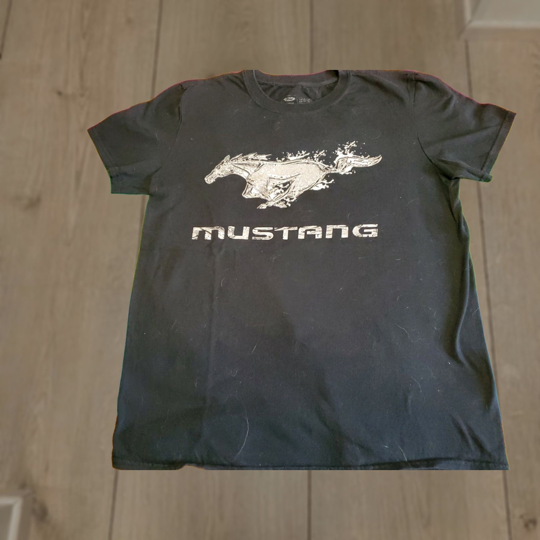Ford Ford MUSTANG Official Licensed Product Flame Racing Black S/S TShirt SZ M Shirt Adult M Black Cotton Crew Neck Unisex Cars 90s? Size US M / EU 48-50 / 2 - 1 Thumbnail
