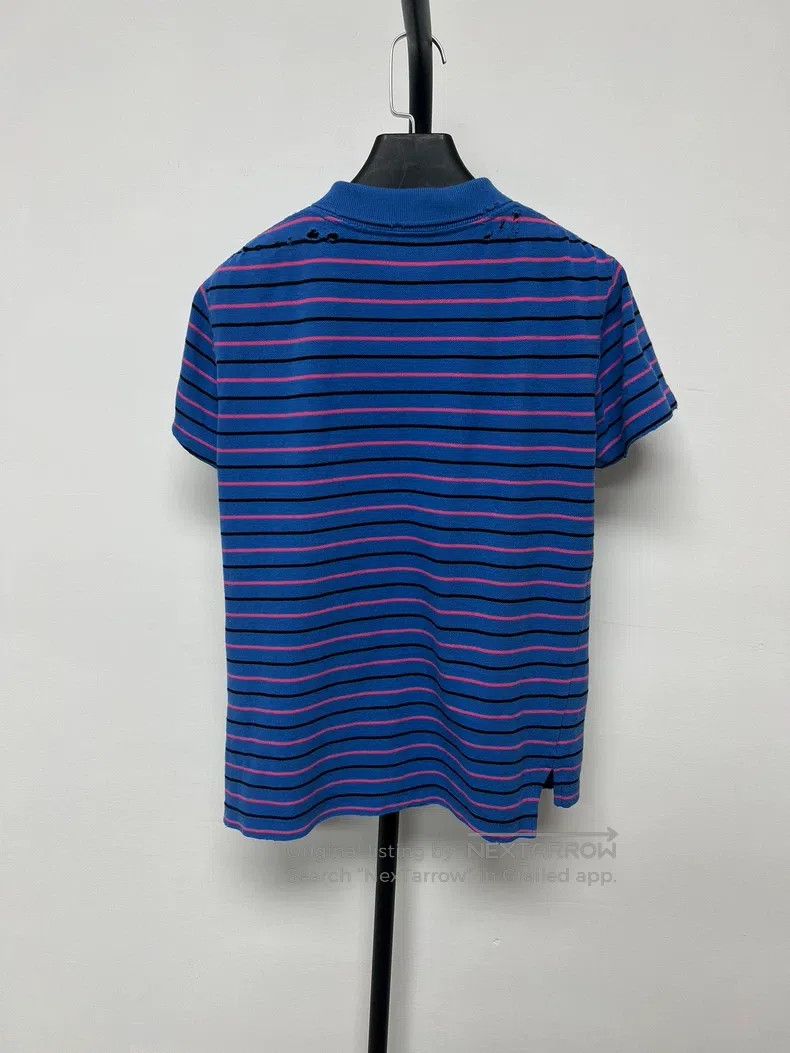 Balenciaga Balenciaga Wheat stripe Polo shirt Size US XS / EU 42 / 0 - 2 Thumbnail