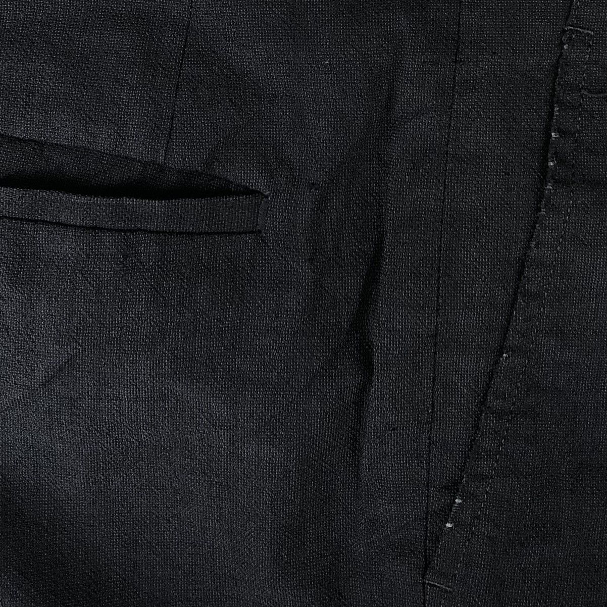 Grey Liquid Metal Effect Trousers