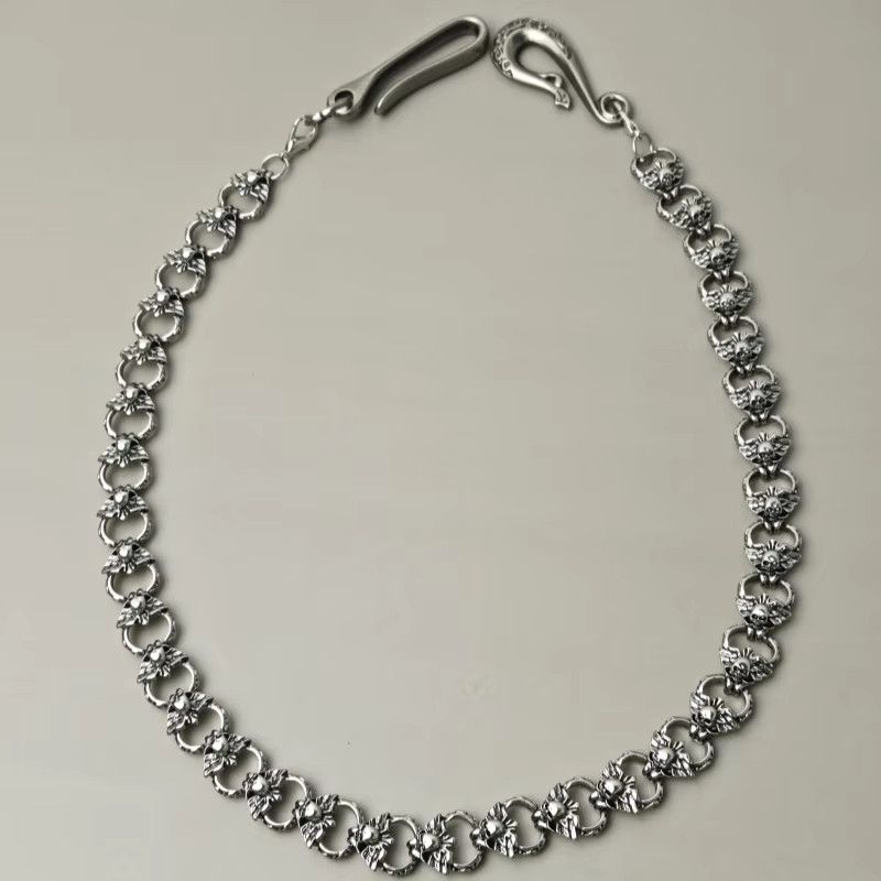 Jewelry Dark punk Style Skeleton Pants Waist Chain Size ONE SIZE - 6 Thumbnail