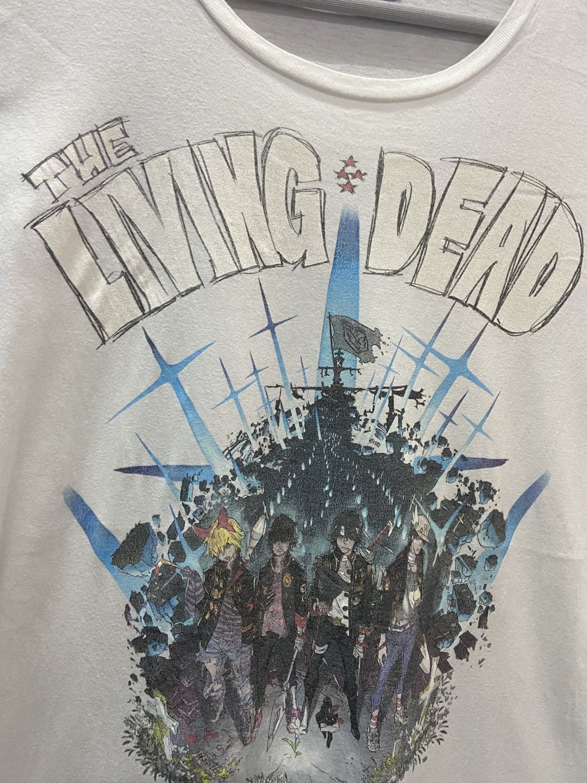 Japanese Brand BUMP OF CHICKEN LIVING DEAD TEE SHIRT Size US L / EU 52-54 / 3 - 3 Thumbnail