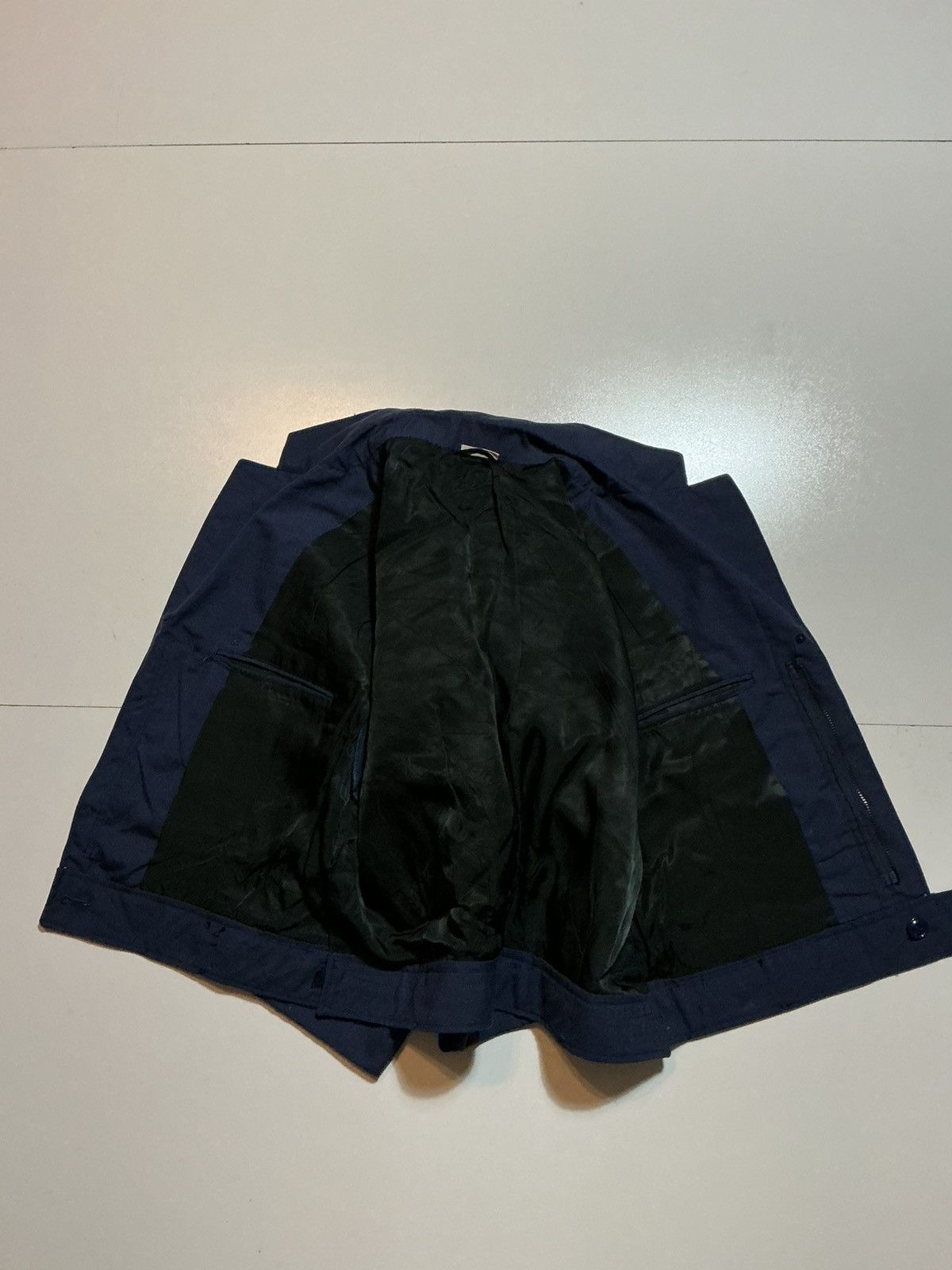 Vintage Vintage USAF Air Police CWU-47 Shade Blue Wool DPSC Jacket Size US S / EU 44-46 / 1 - 2 Thumbnail