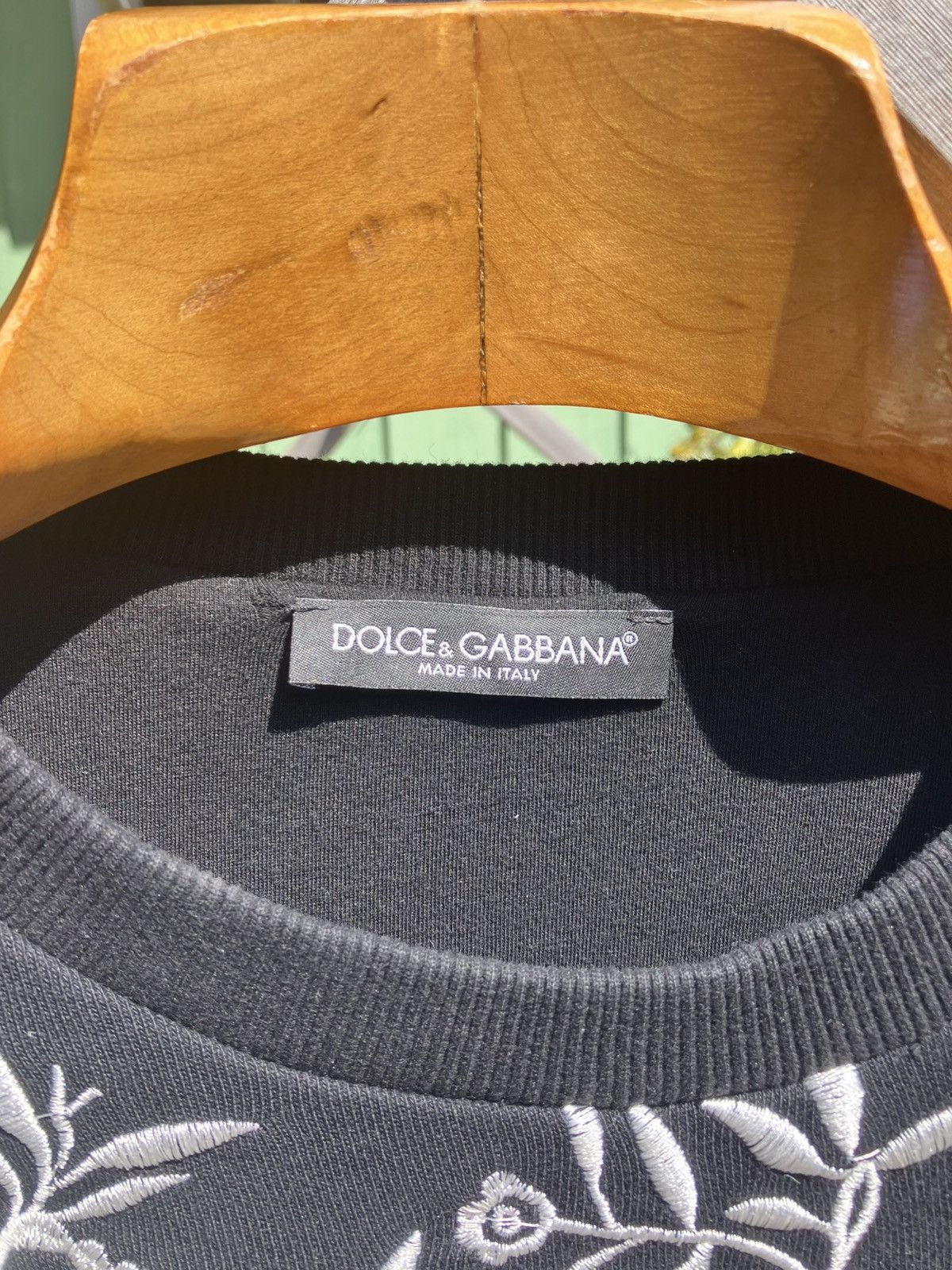 Dolce & Gabbana FW2015 D&G Sicilian Family Embroidered Crewneck Sweatshirt Size US S / EU 44-46 / 1 - 3 Thumbnail