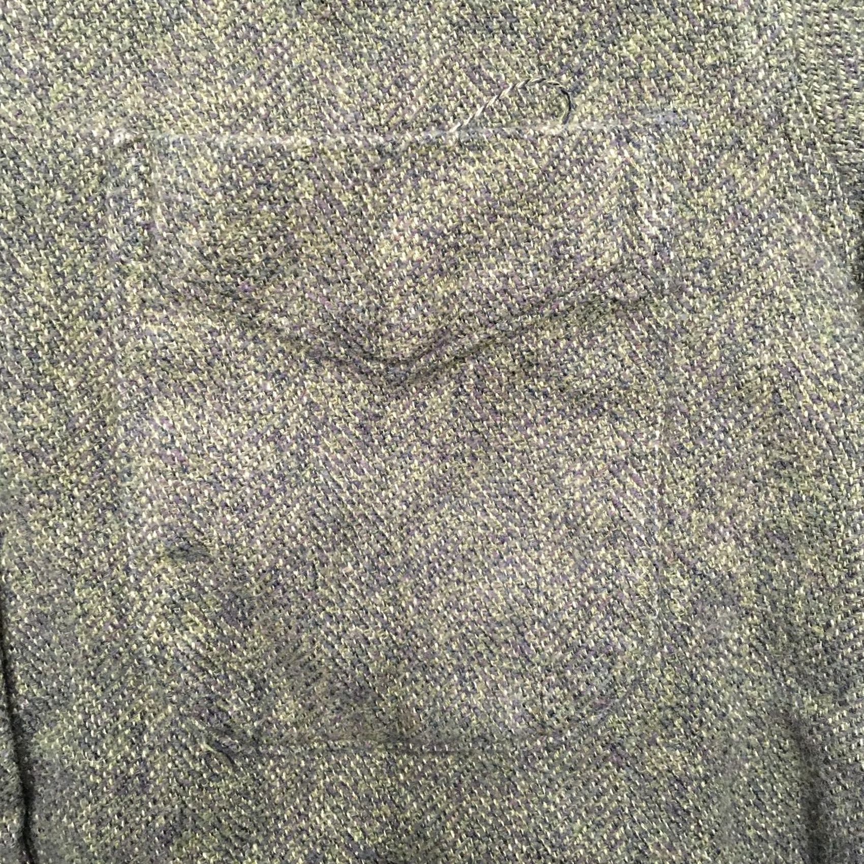 Vintage Gitman Bros Shirt Mens Small S Green Herringbone Long Sleeve Button Up USA Made Size US S / EU 44-46 / 1 - 4 Thumbnail