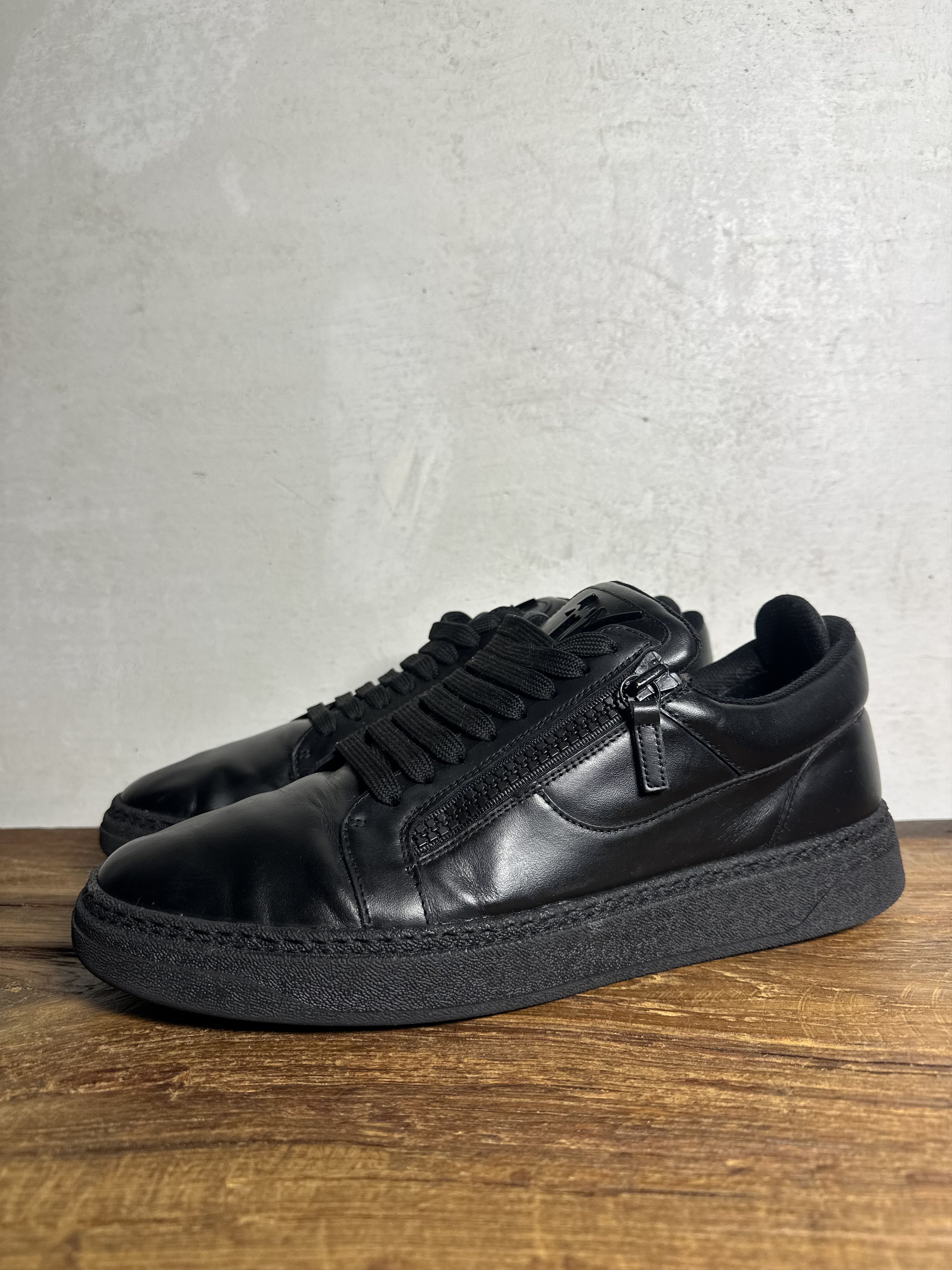 Giuseppe Zanotti Giuseppe Zanotti GZ94 double-zip low-top Sneakers Size US 12 / EU 45 - 1 Thumbnail