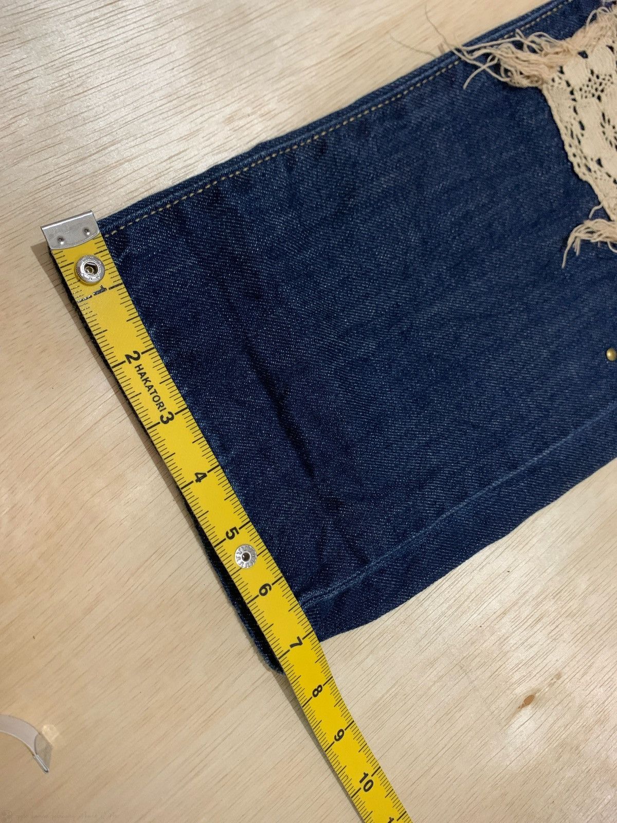 14th Addiction × If Six Was Nine × Japanese Brand Vintage Distressed Balcony and Bed Denim Jeans Size US 30 / EU 46 - 15 Thumbnail