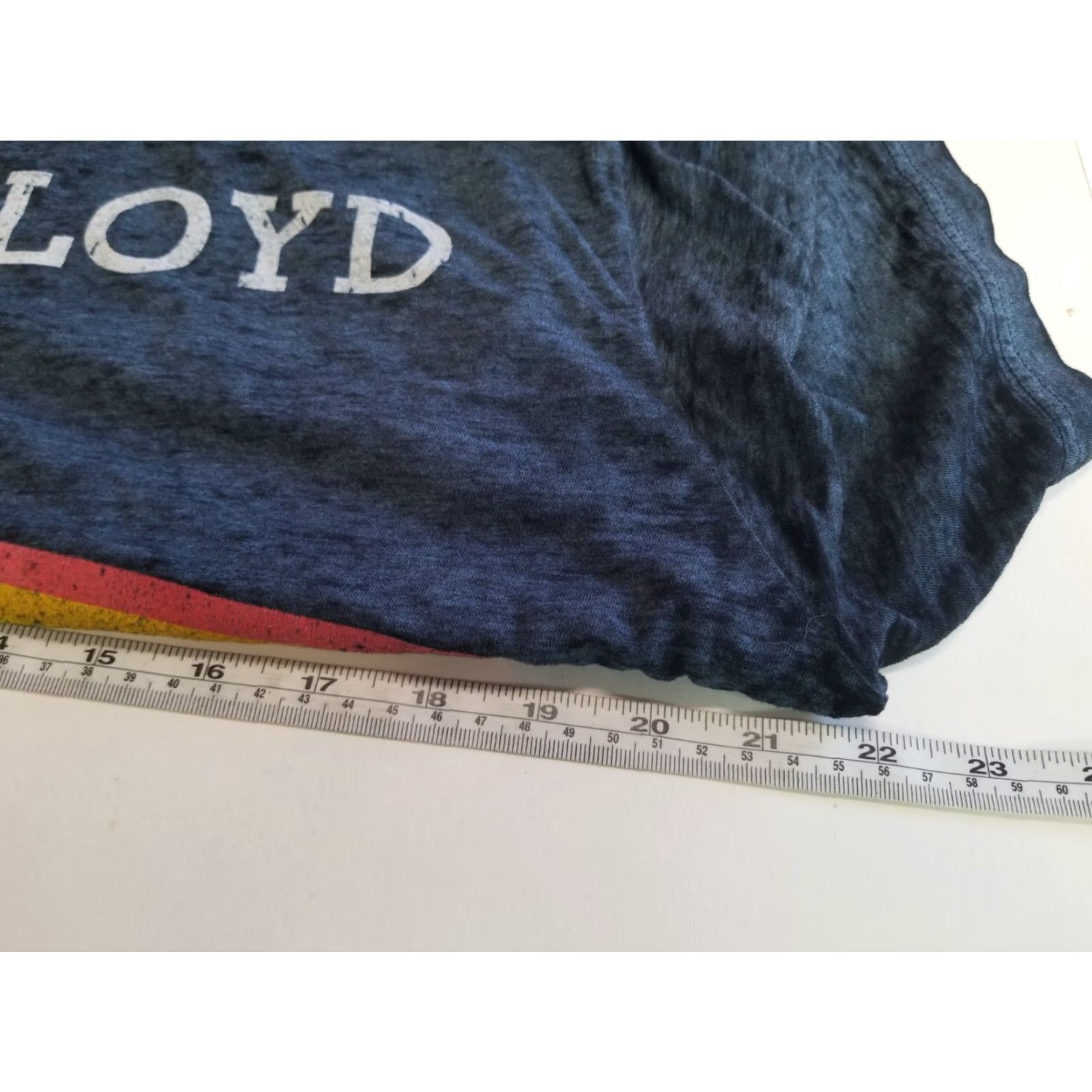 Vintage Pink Floyd T-Shirt Blue Tie Dye The Dark Side of the Moon Graphic Crew Neck Men L Large Rock'n'Roll Shirt Size US L / EU 52-54 / 3 - 4 Thumbnail
