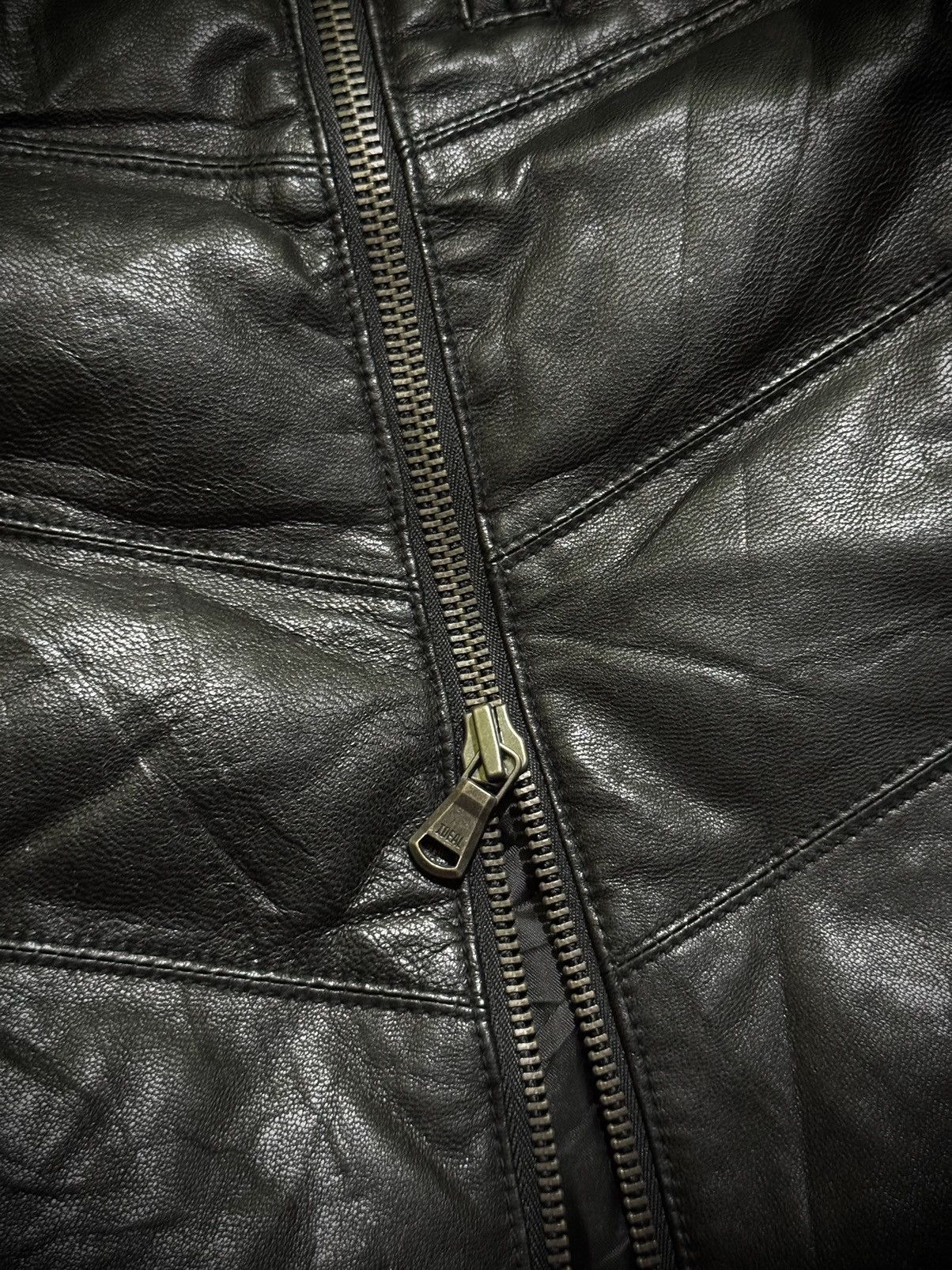 Shellac Shade Shellac If six was nine Goat Leather Black Vest Size US M / EU 48-50 / 2 - 5 Thumbnail