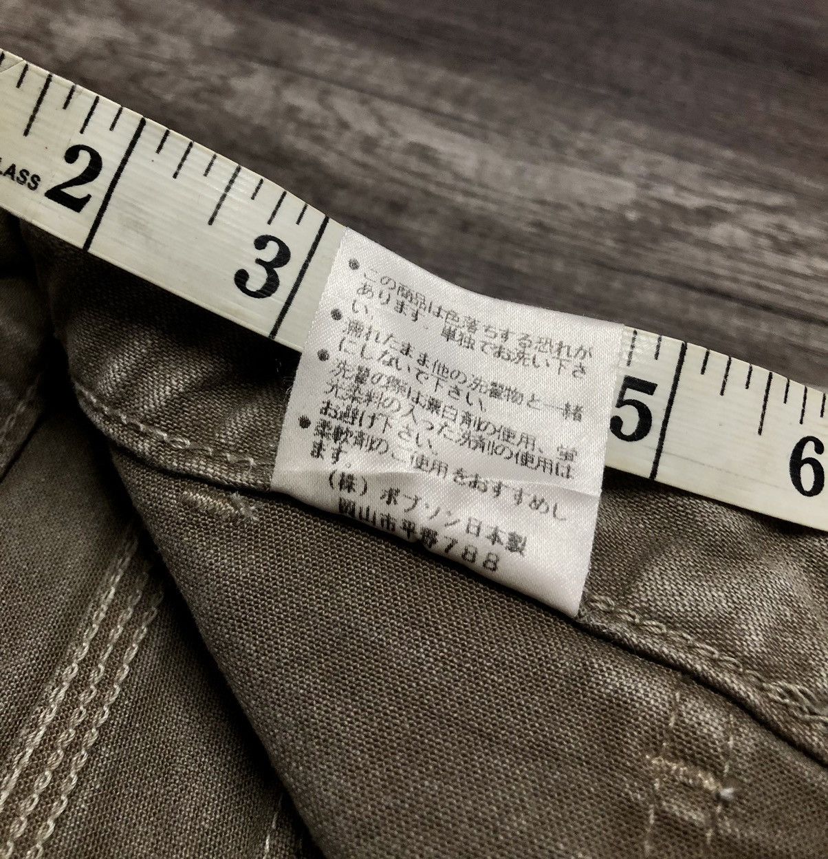 If Six Was Nine × Japanese Brand VINTAGE EDICONSCIOUS BUSH PANTS FLARE BOOTCUT JEANS Size US 30 / EU 46 - 15 Thumbnail