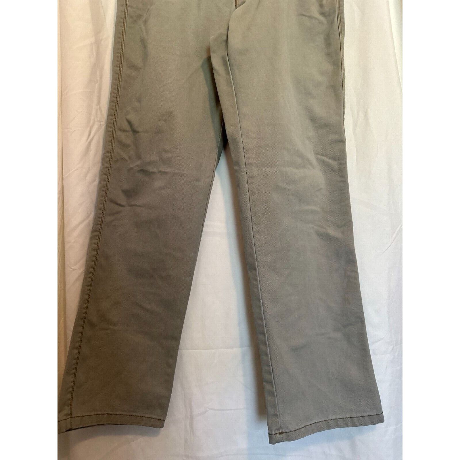 Other LIFE KHAKI-Haggar-Pants Mens 34X34Relaxed Straight Leg KHAKI Size US 34 / EU 50 - 3 Thumbnail