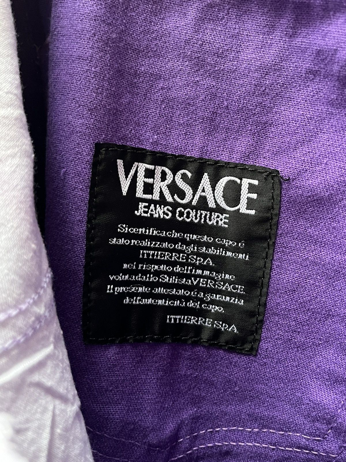Versace Jeans Couture Versace Jeans Purple Size US 29 - 11 Thumbnail