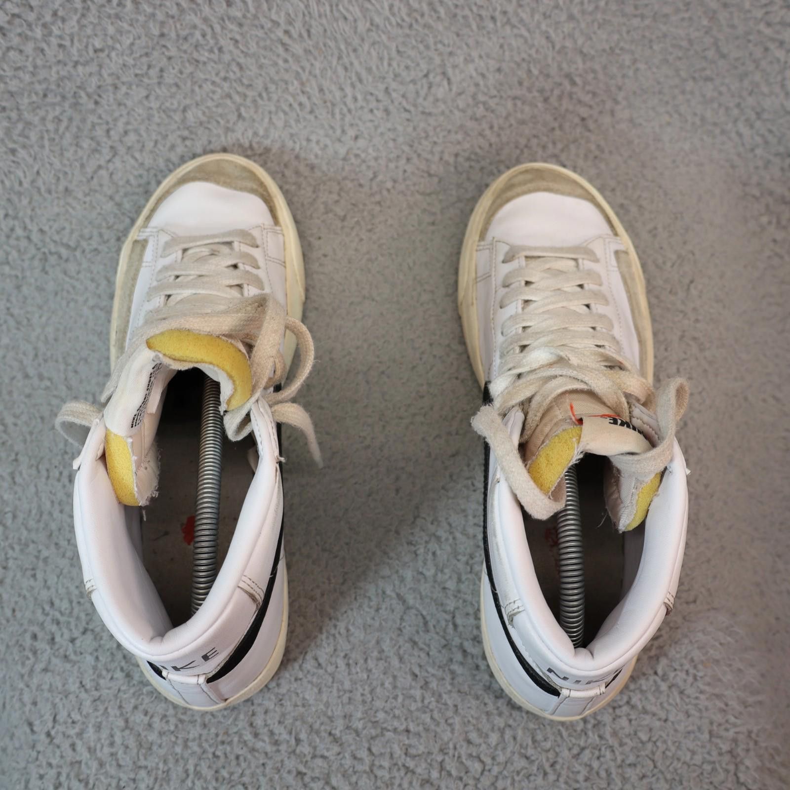 Nike Nike Blazer Mid '77 CZ1055-100 Womens US 9 Shoes White / Blk Size US 9 / IT 39 - 6 Thumbnail