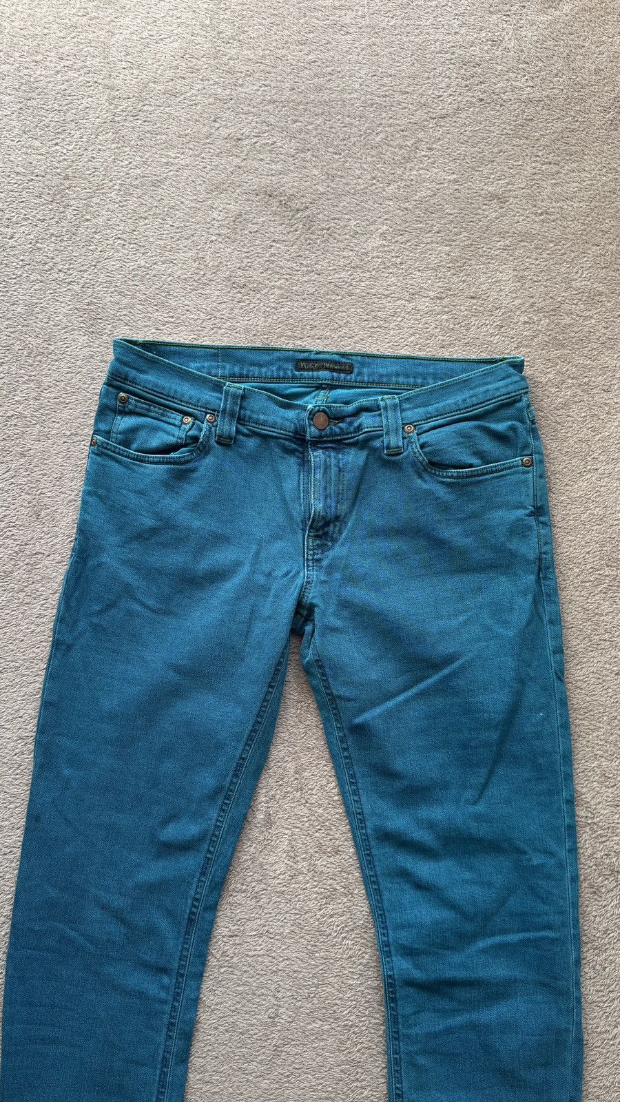 Nudie Jeans Nudie Vintage Organic Japan Denim Pants Jeans Size US 33 - 2 Thumbnail
