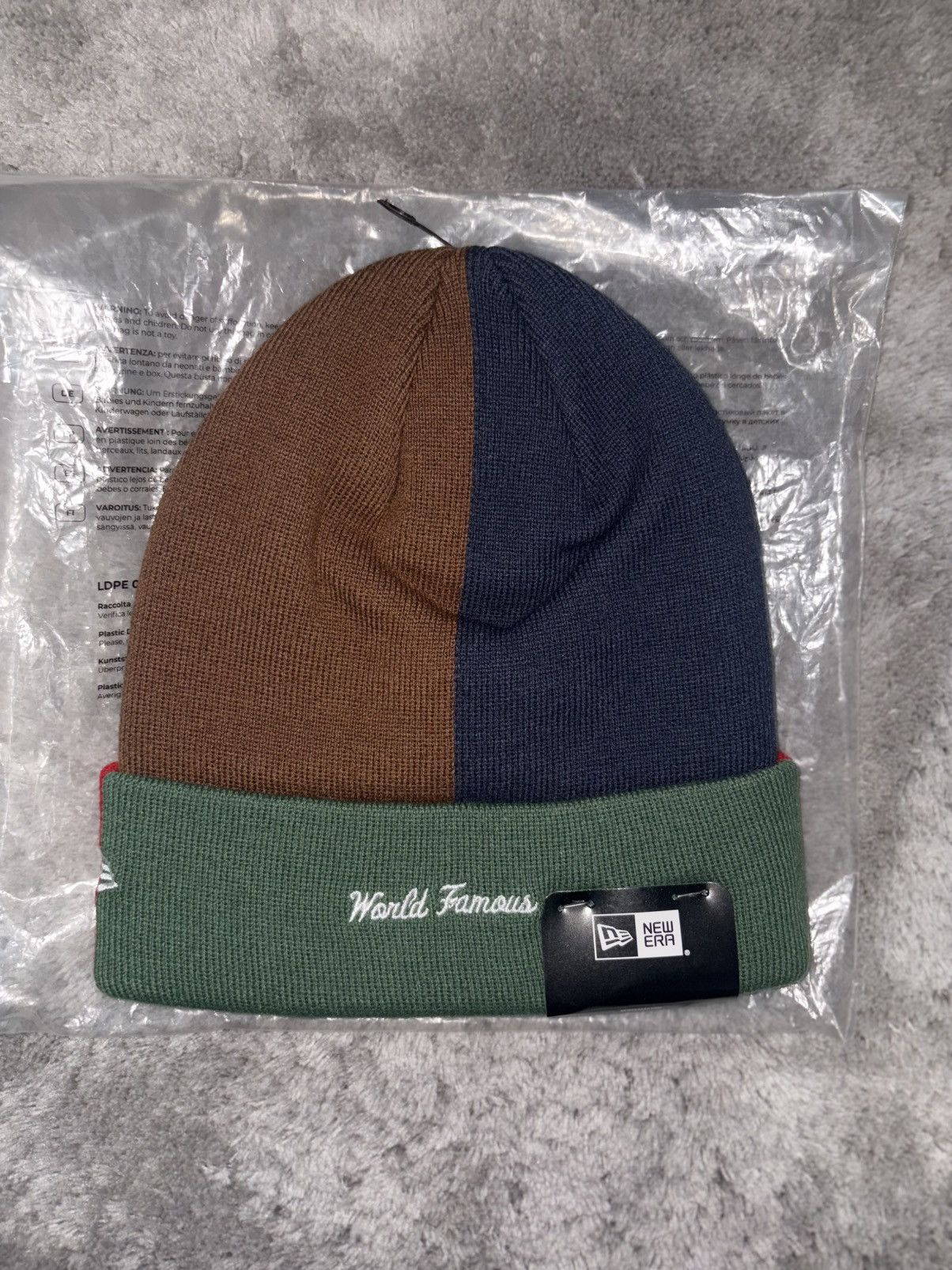 Supreme Supreme New Era Box Logo Beanie (Multi) Size ONE SIZE - 2 Thumbnail