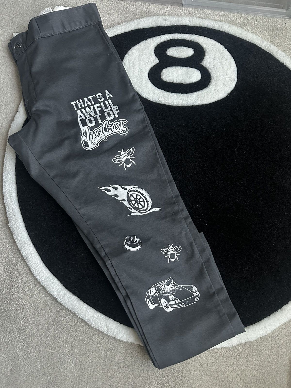 Awful Lot of Cough Syrup Awful Lot of West Coast Customs Dickies Pants Size US 36 / EU 52 - 1 Thumbnail