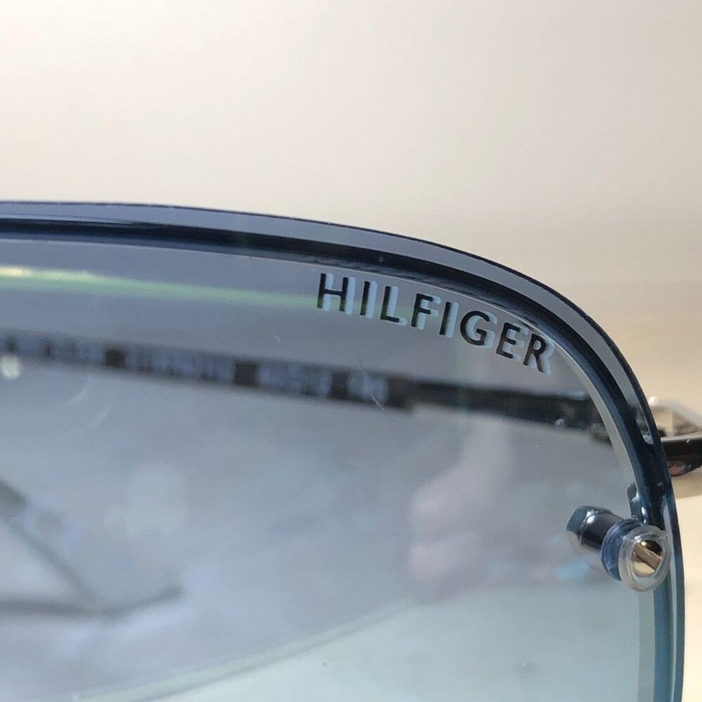 Tommy Hilfiger Tommy Hilfiger Silver & Black Aviator Sunglasses Size ONE SIZE - 3 Thumbnail