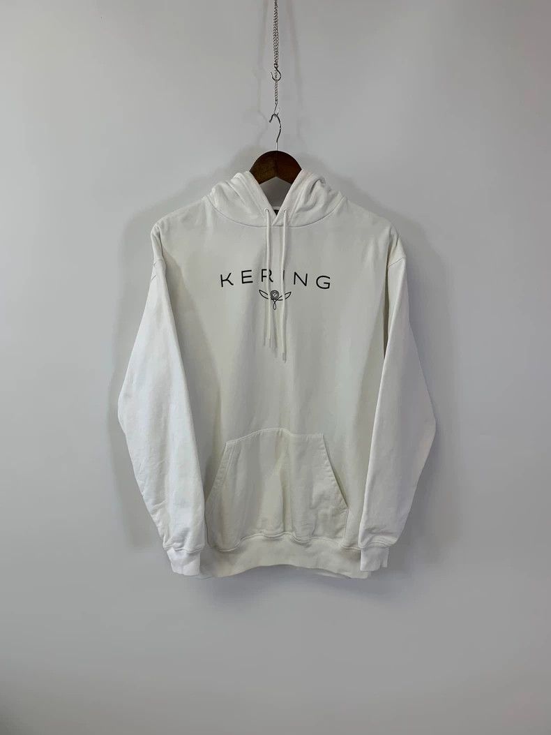 Balenciaga Balenciaga Logo Print Hoodie Sweatshirt - dmc Size US S / EU 44-46 / 1 - 1 Thumbnail
