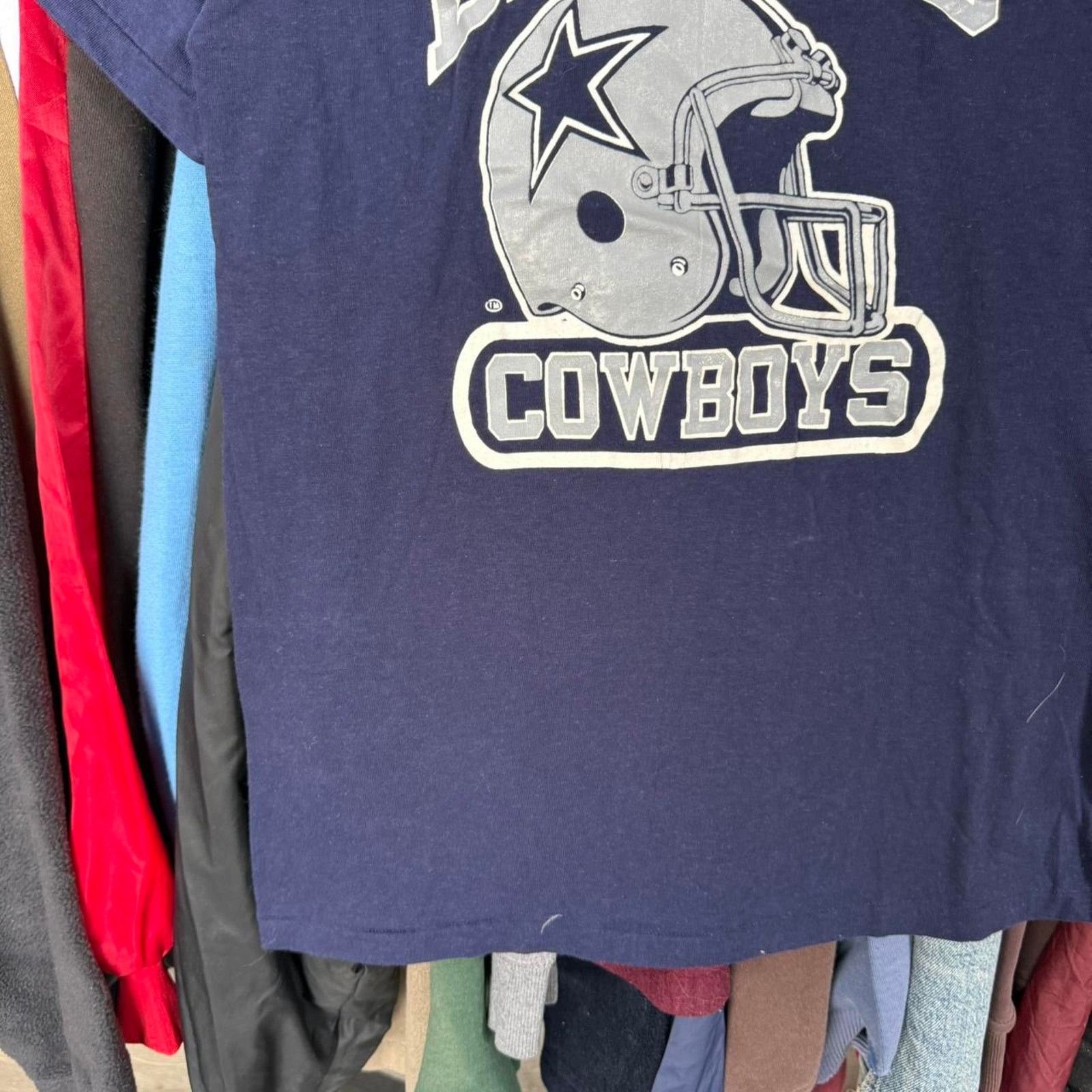 Other Vintage 80s or 90s Dallas Cowboys Single Stitch T-Shirt Size US M / EU 48-50 / 2 - 4 Thumbnail