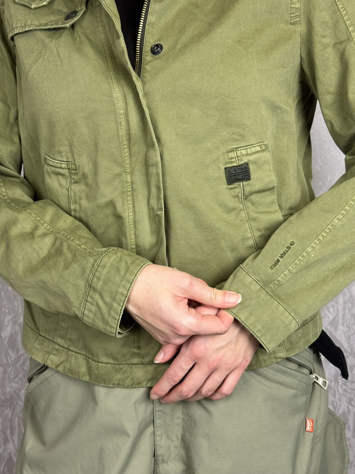 G-Star Vintage G Star Raw Military Punk Jacket Y2K Size M / US 6-8 / IT 42-44 - 4 Thumbnail