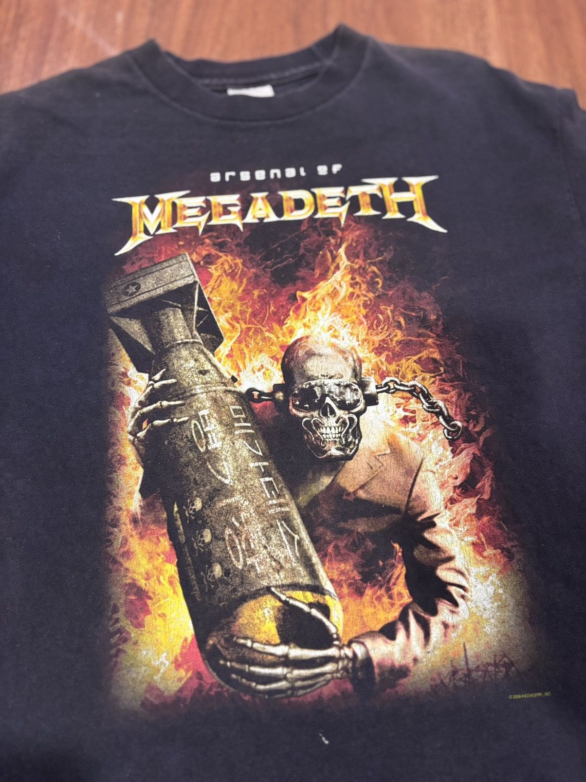 Band Tees MEGADETH BAND TEES VINTAGE Size US M / EU 48-50 / 2 - 4 Thumbnail