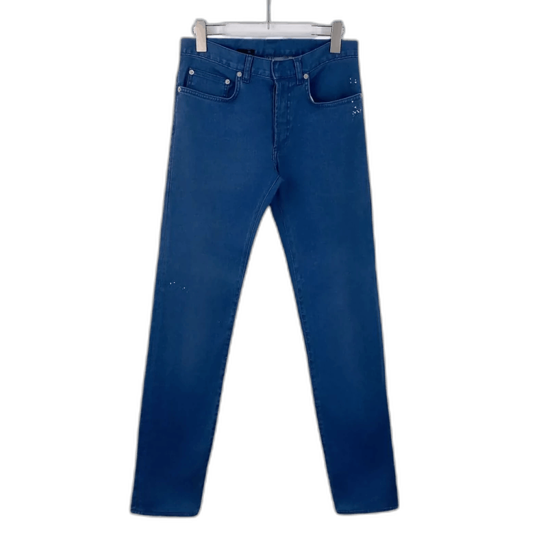 Dior Dior Blue Cotton Casual Denim Pants Size 27 Size US 27 - 1 Thumbnail