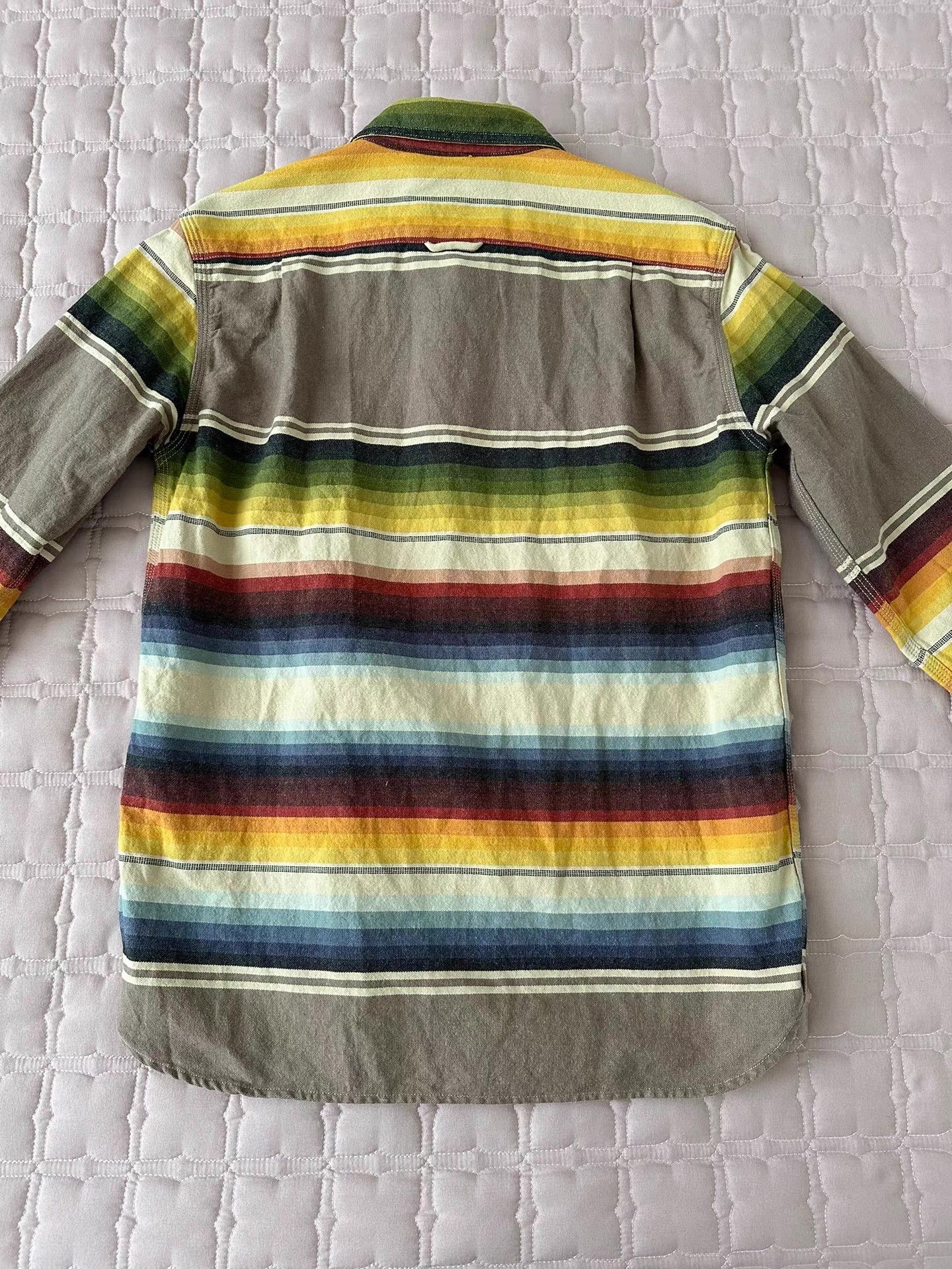 Huf HUF Color Striped Shirt Size US S / EU 44-46 / 1 - 7 Thumbnail