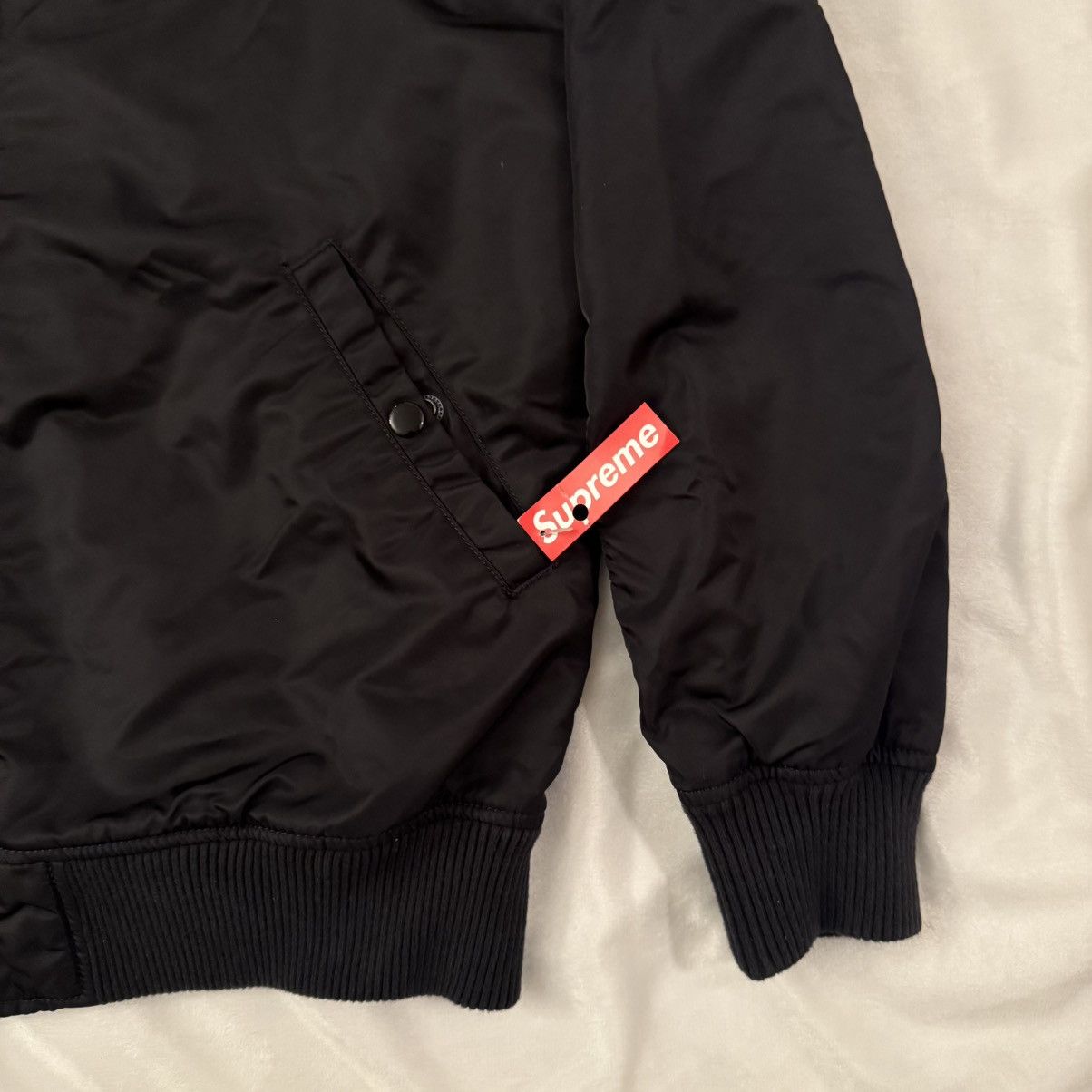 Supreme Supreme Reversible Checkered MA-1 Bomber Jacket Size US XL / EU 56 / 4 - 4 Thumbnail