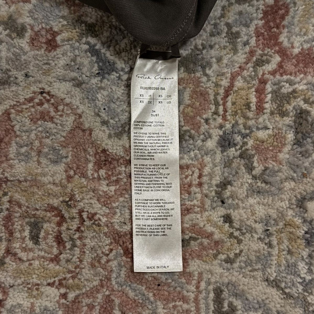 Rick Owens Rick Owens Strobe T Shirt Size US XS / EU 42 / 0 - 4 Thumbnail