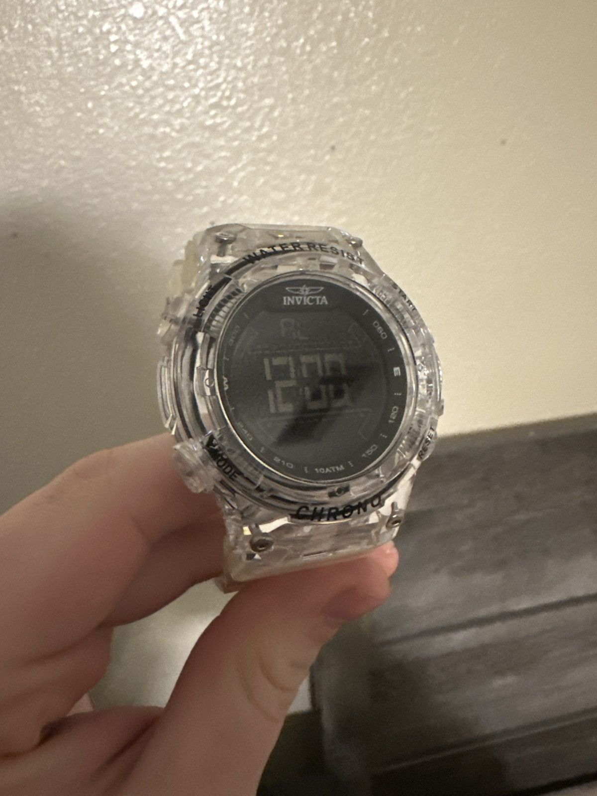 Invicta Invicta clear digital smart watch Size ONE SIZE - 1 Preview