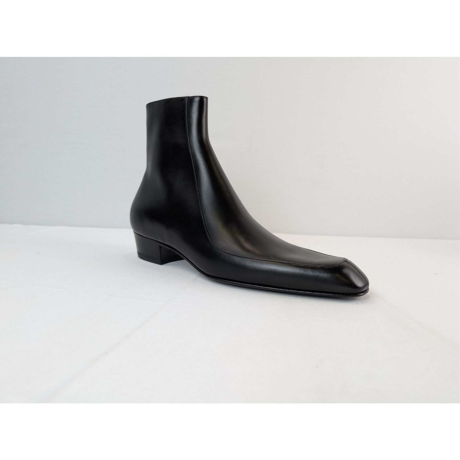 Saint Laurent Paris o1rshd1 Giza Calf Augustin 30 Booties Boots in Nero Size US 10.5 / EU 43-44 - 2 Thumbnail