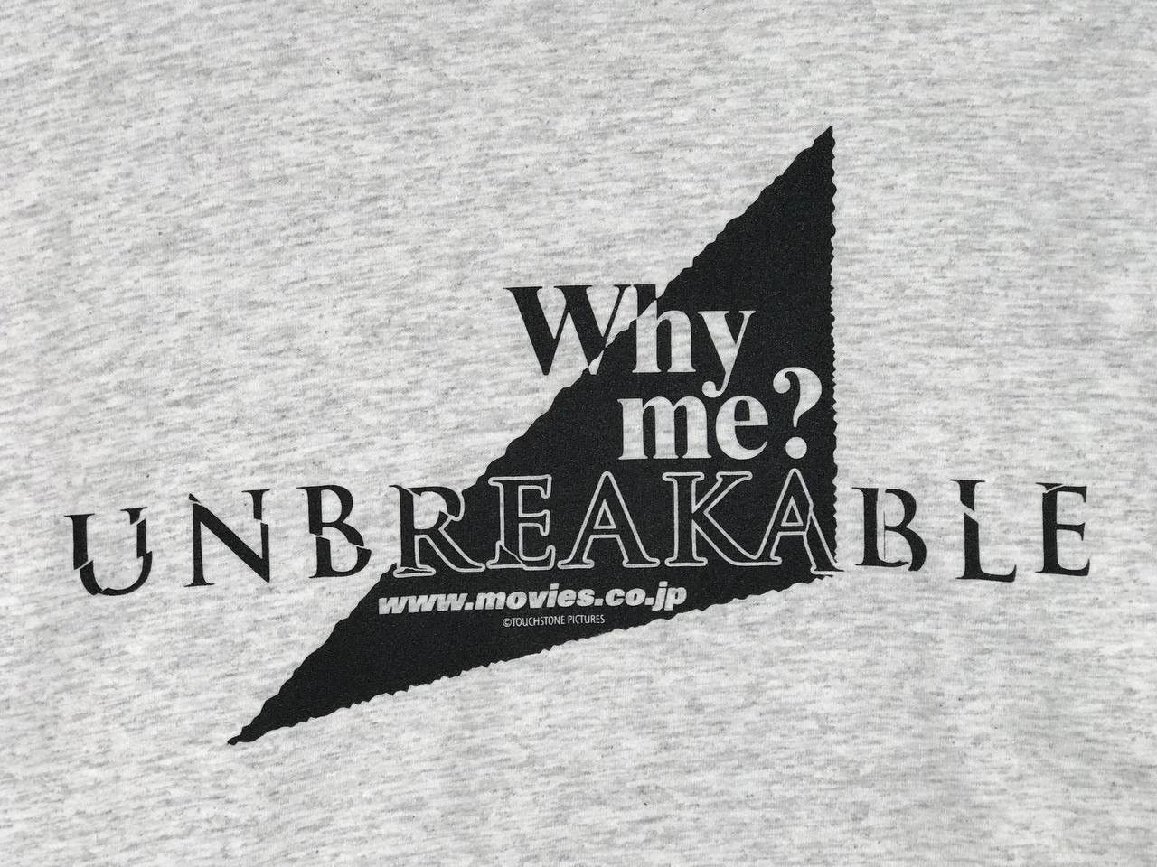Vintage Vintage 2000 Unbreakable movie Bruce Willis Samuel L Jackson Size US L / EU 52-54 / 3 - 3 Thumbnail