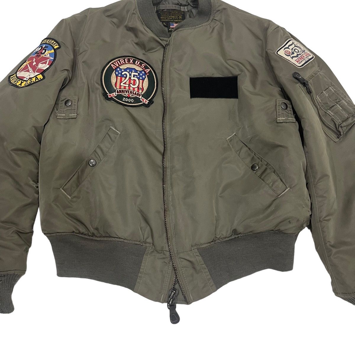 Avirex 🔥Vintage Avirex MA-1 25th Anniversary Bomber Jacket Size US L / EU 52-54 / 3 - 6 Thumbnail
