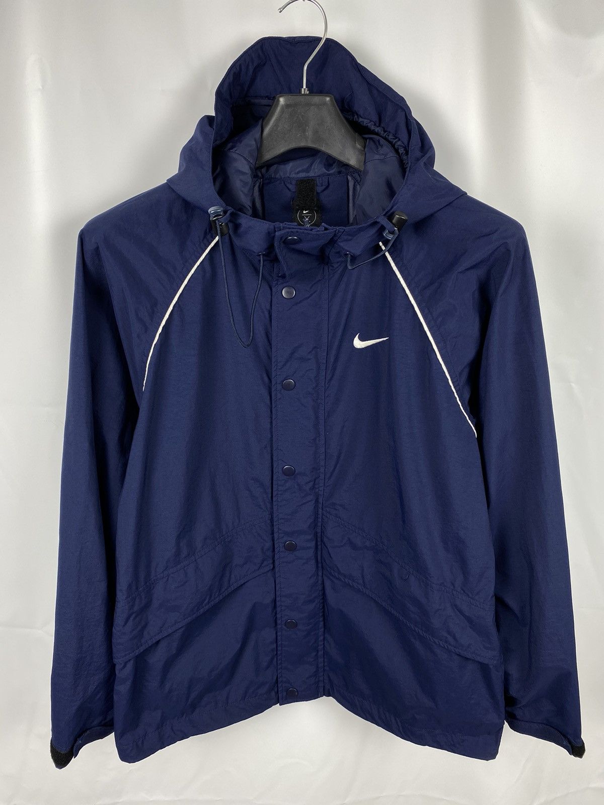 Nike Streetwear Vintage Nike Vintage Windbreaker Hooded Jacket size S Grailed