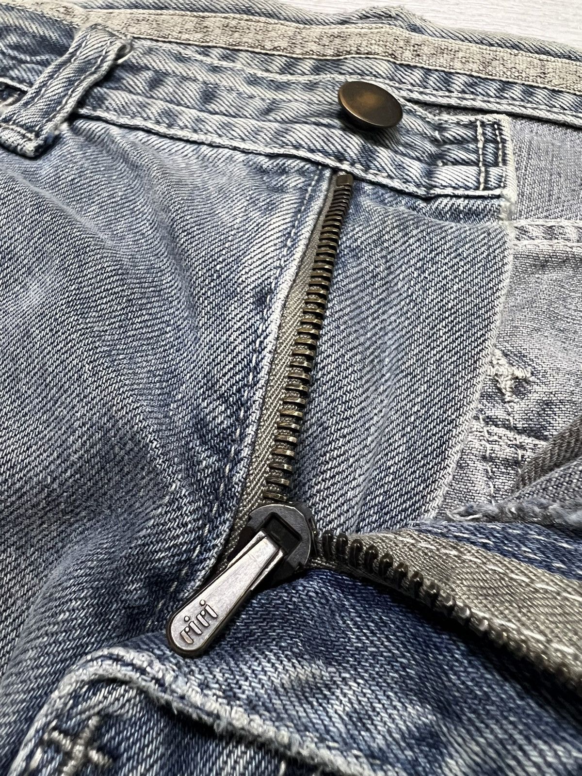 Number (N)ine Number (N)ine - S/S 07’ - Mudwash Distressed Pain Denim Size US 30 / EU 46 - 12 Thumbnail