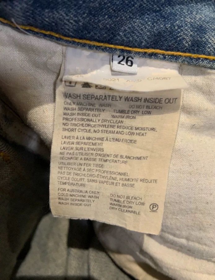 Helmut Lang Helmut Lang1998 denim jeans 2412-Nextarrow Size US 26 / EU 42 - 4 Thumbnail