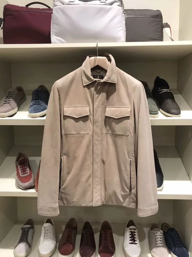 LORO PIANA Lamb-skin jacket