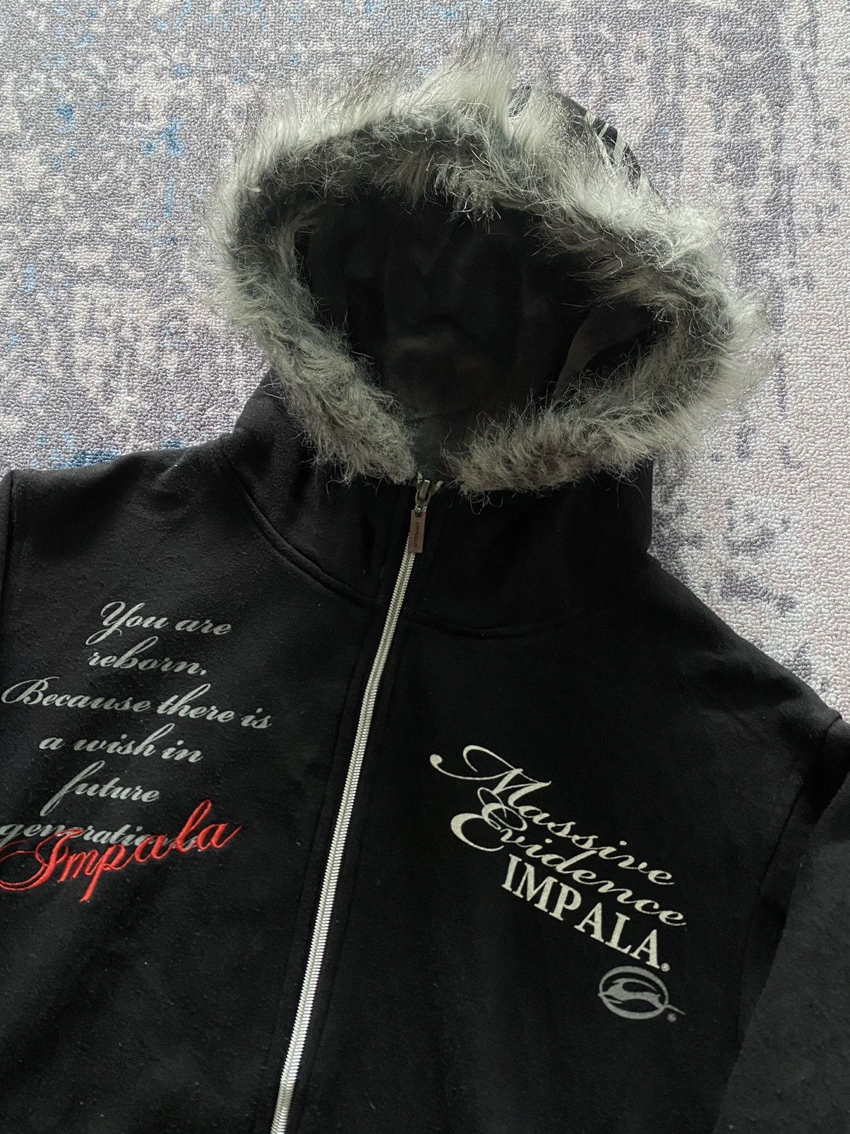 If Six Was Nine Imapala poem fur hoodie ifsix vkei style Size US L / EU 52-54 / 3 - 5 Thumbnail