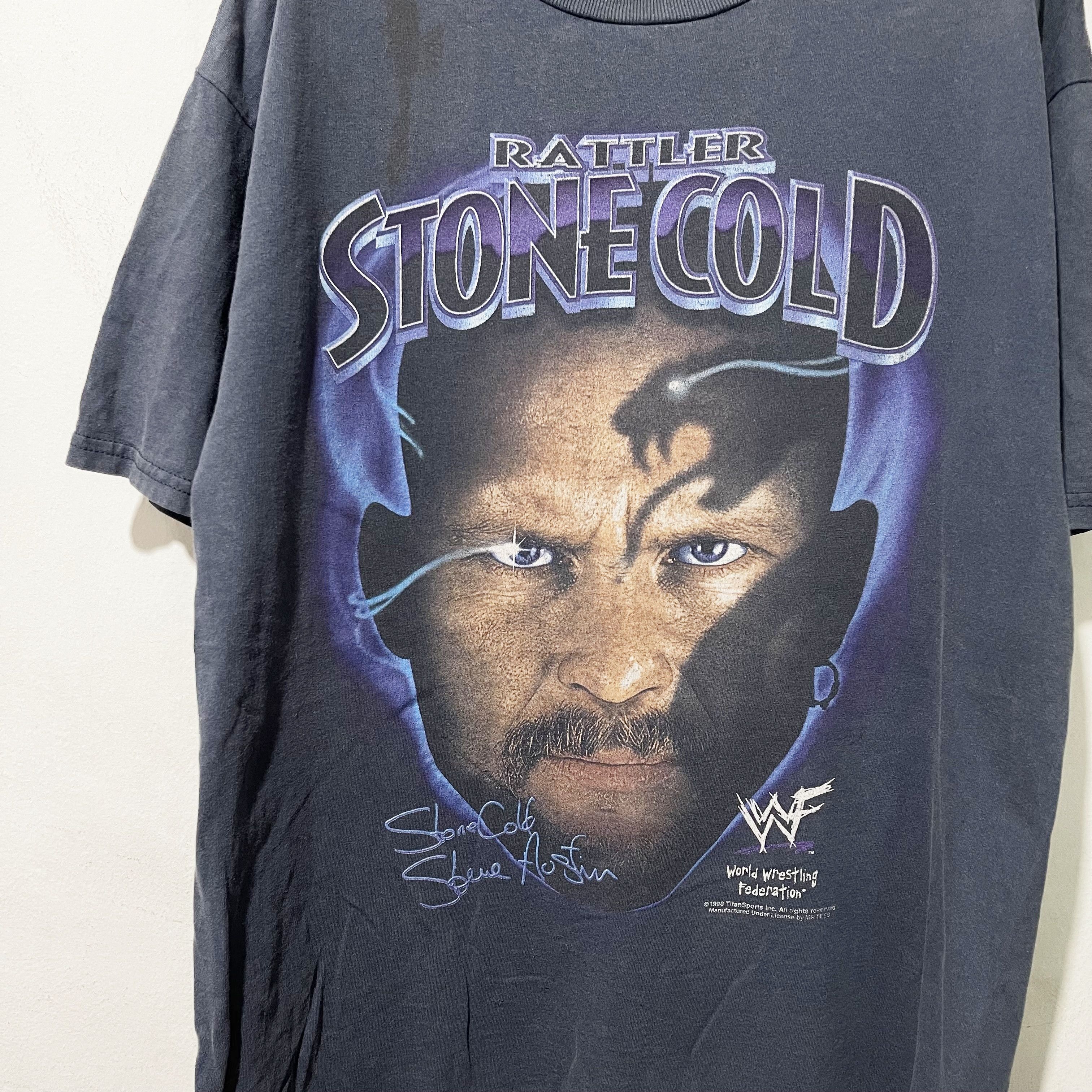 Vintage Vintage 1998 Stone Cold Steve Austin WWF Shirt Size US L / EU 52-54 / 3 - 2 Thumbnail