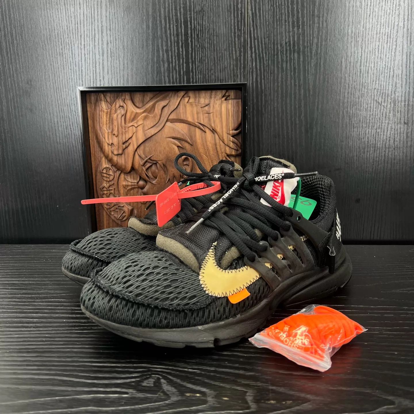 Off-White OW Presto Black Size 41 Like New Size US 8 / EU 41 - 1 Thumbnail