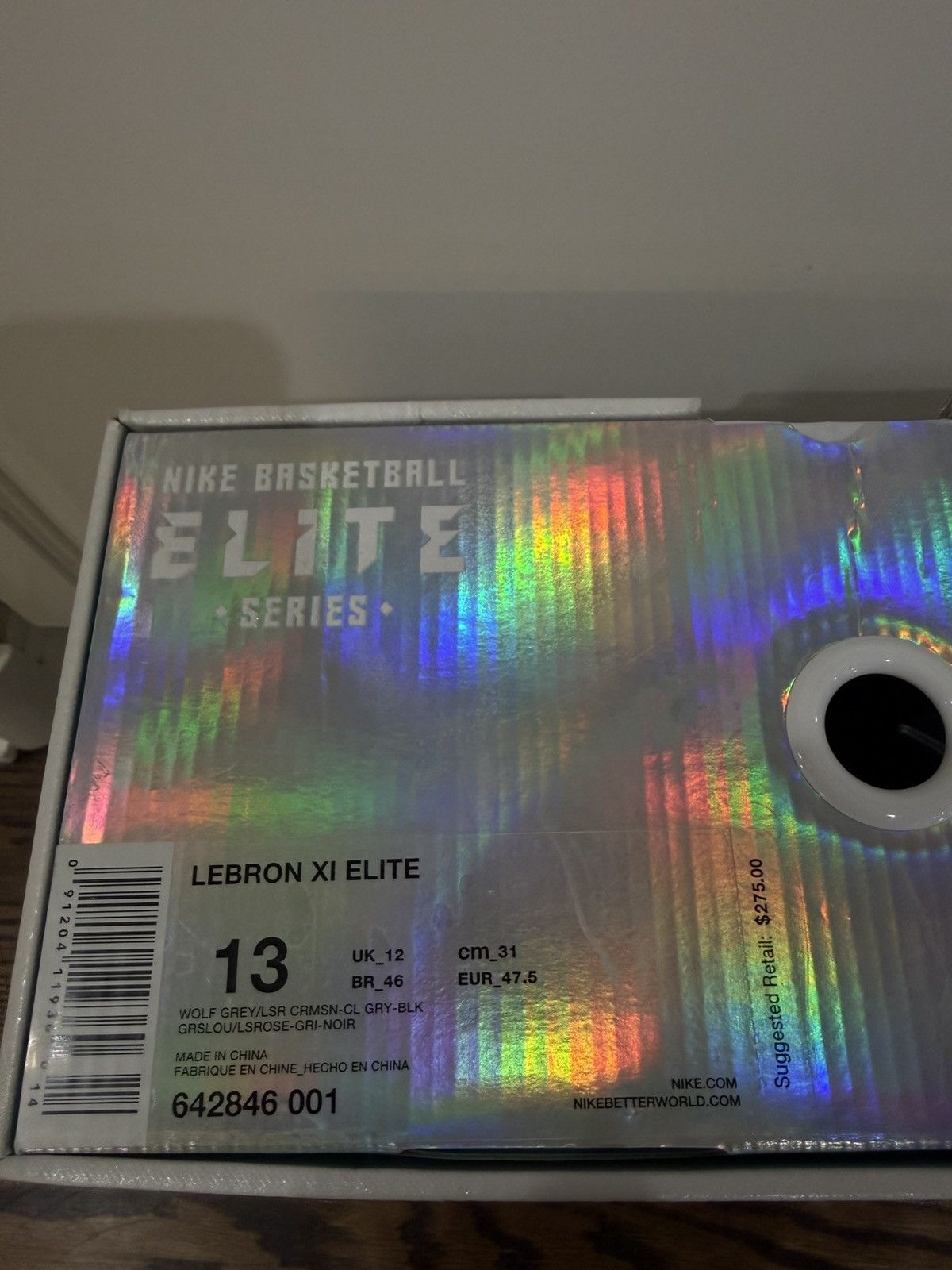 Nike LeBron 11 Elite Team Size US 13 / EU 46 - 13 Thumbnail