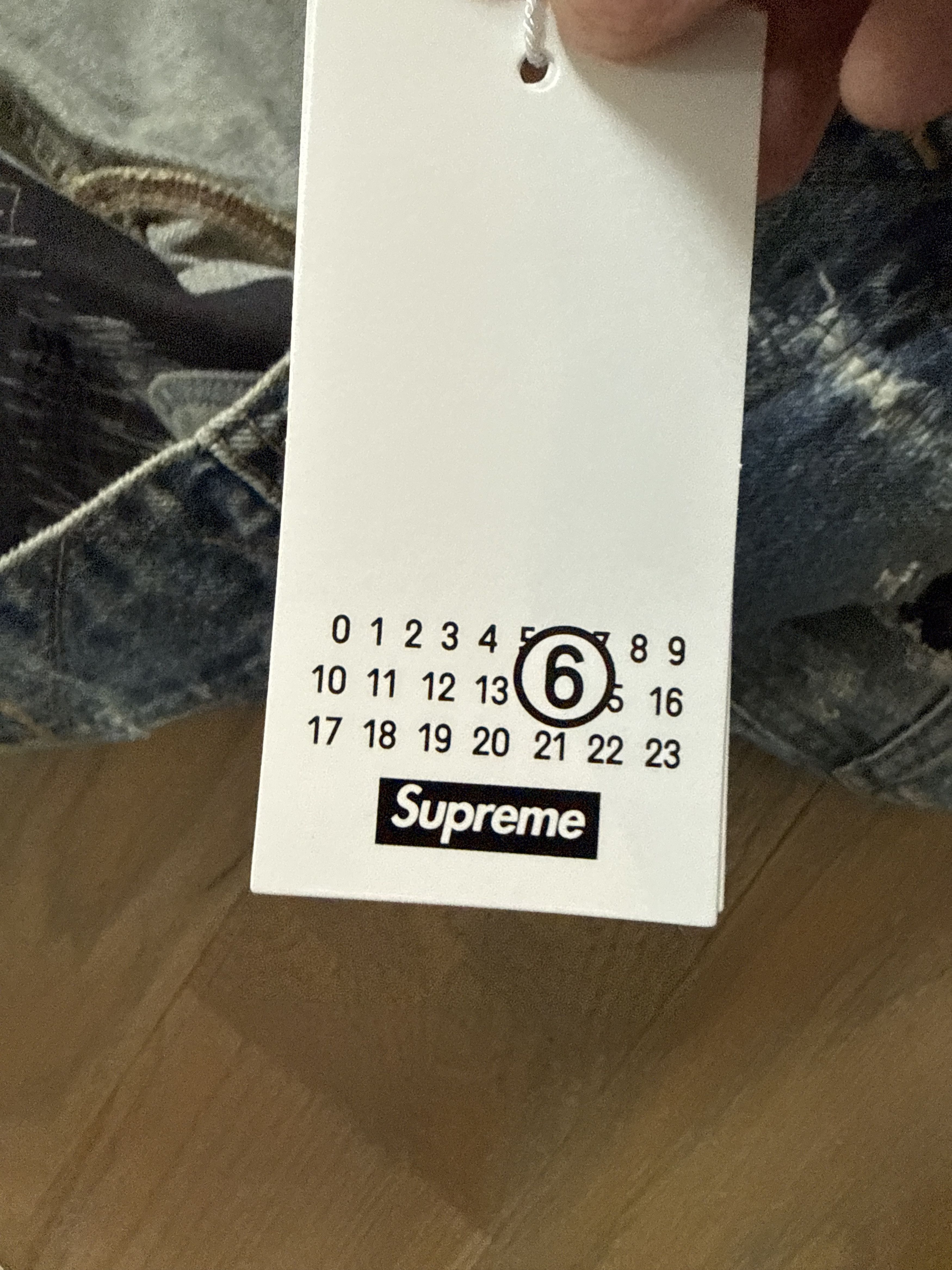 Maison Margiela Supreme Margiela Distressed Jean Jacket Size US L / EU 52-54 / 3 - 5 Thumbnail