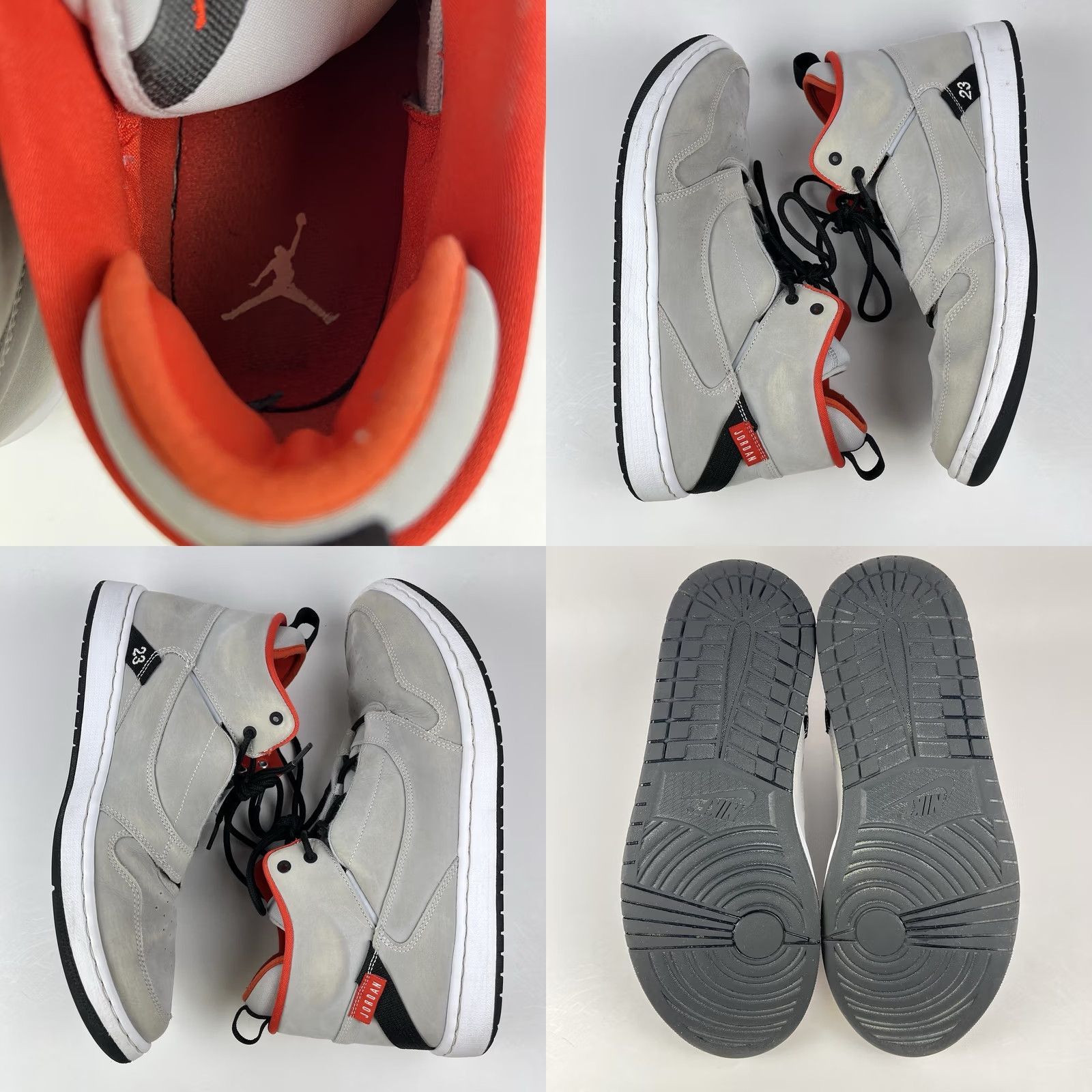Nike Nike Air Jordan Fadeaway Sneakers Men’s Size 11 Wolf Grey University Red AO1329-060 Size US 11 / EU 44 - 8 Thumbnail