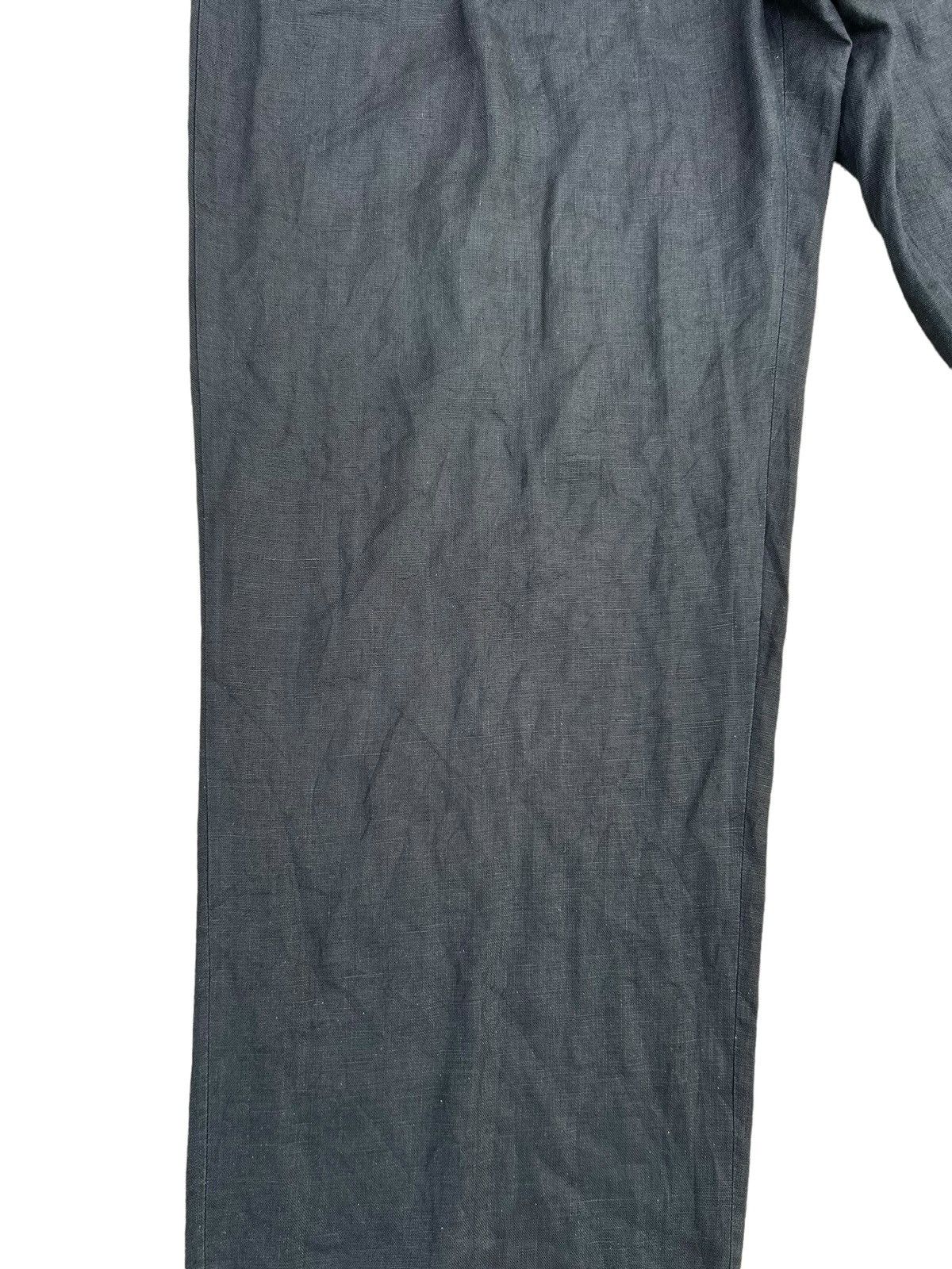 Polo Ralph Lauren × Ralph Lauren Vintage 90s Polo Ralph Lauren 100% Linen Trouser Pant Size US 35 - 8 Thumbnail