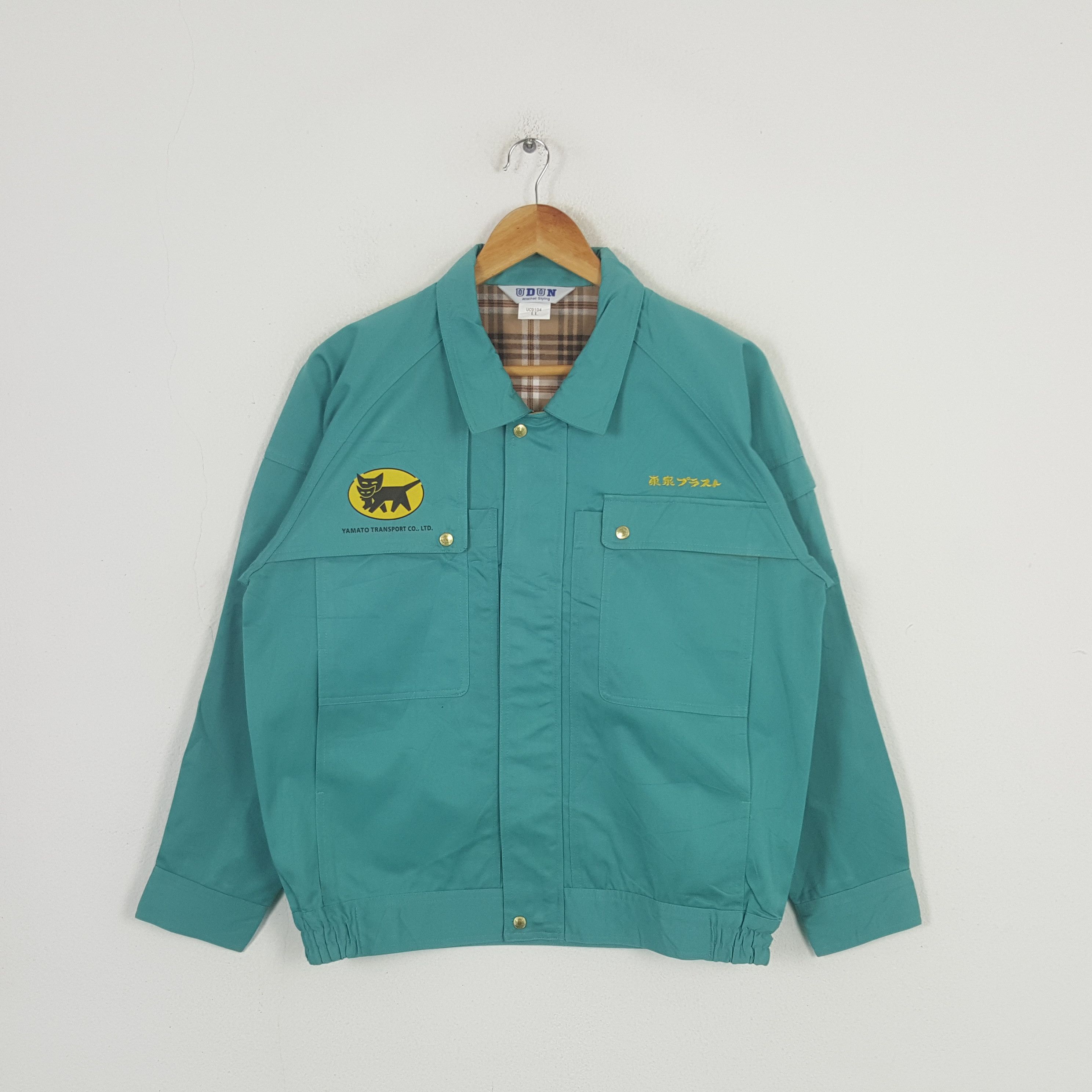 Japanese Brand × Vintage Vintage Yamato Transport Japanese Work Jacket C283N13 Size US M / EU 48-50 / 2 - 3 Thumbnail