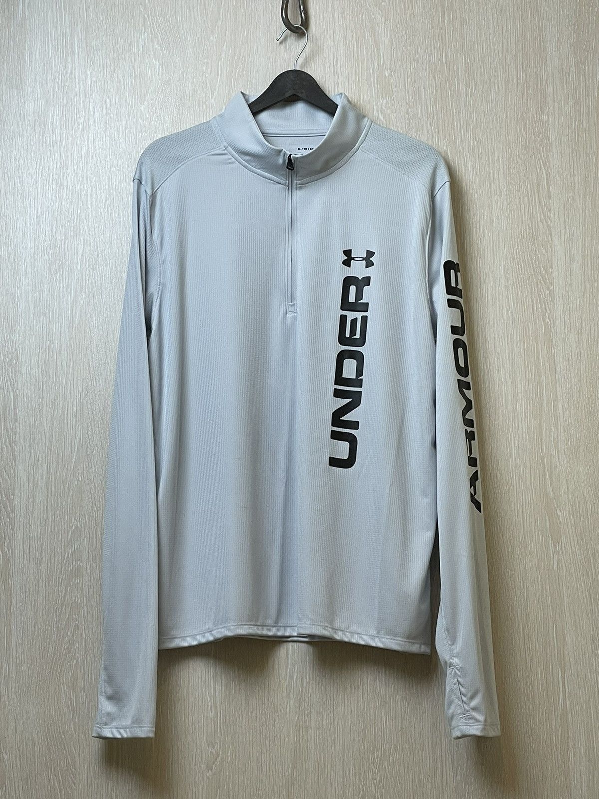 Under Armour Under Armour Half Zip Athletic Longsleeve Tee Size US XL / EU 56 / 4 - 1 Thumbnail