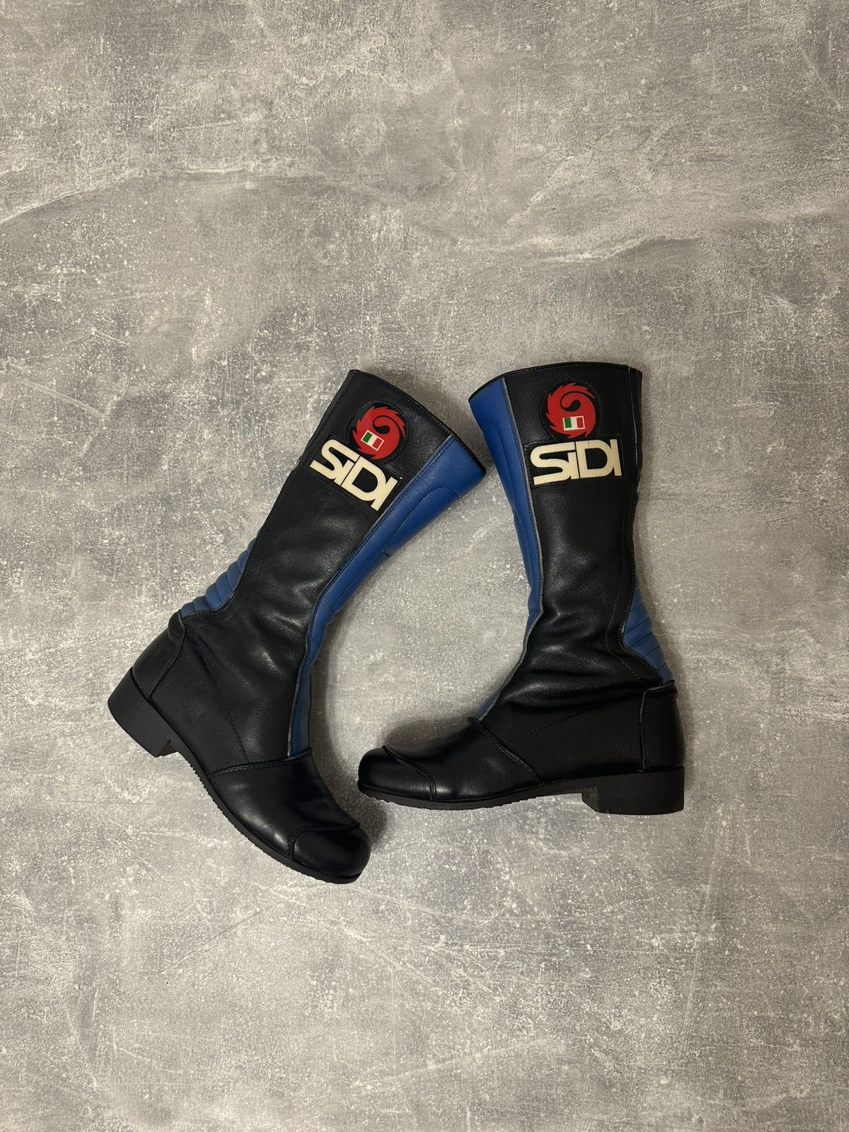 Vintage Vintage high boxer boots moto biker shoes core Size US 7 / IT 37 - 1 Thumbnail